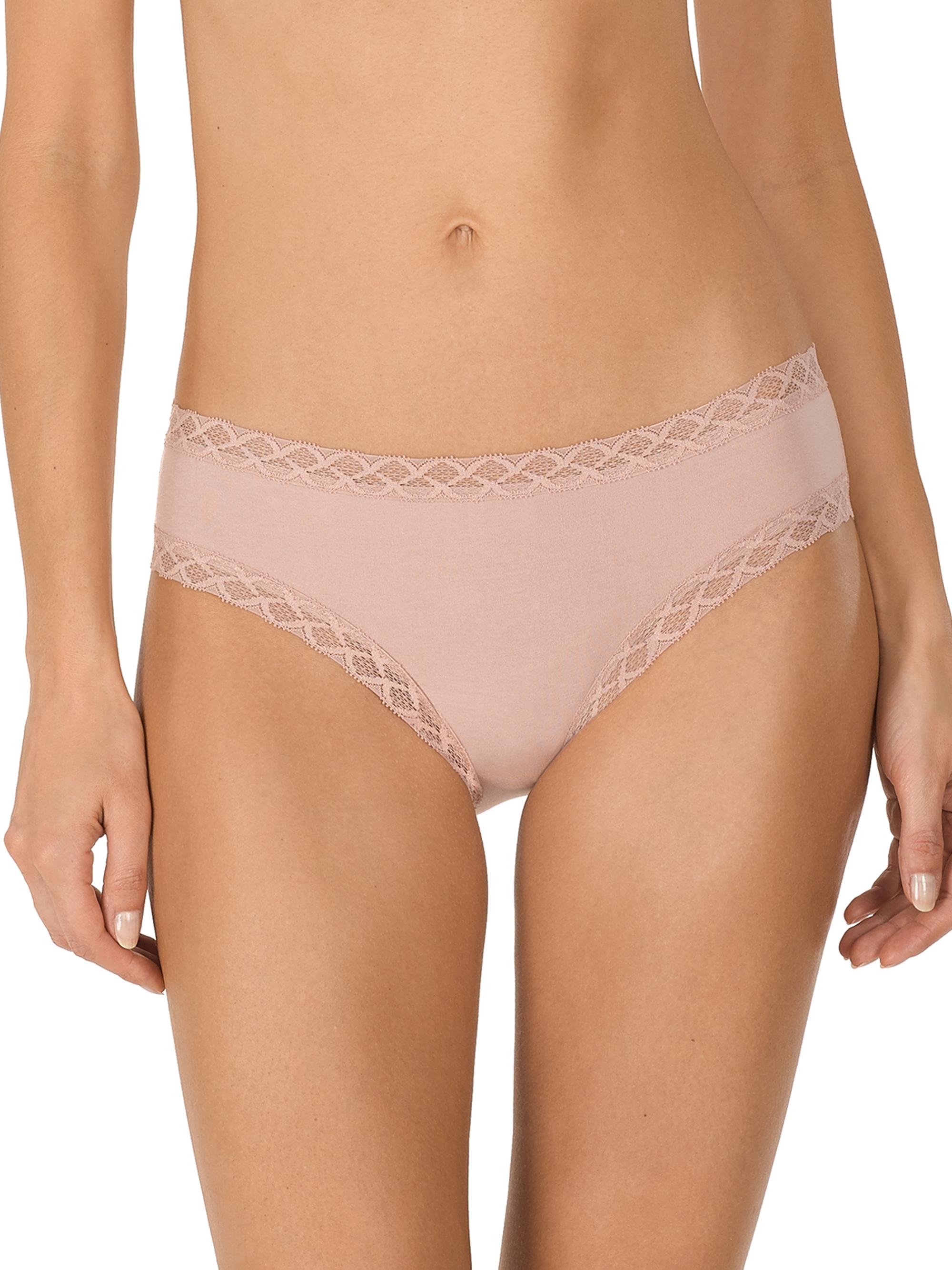 Natori Women's Bliss Cotton Girl Briefs - Rose Beige