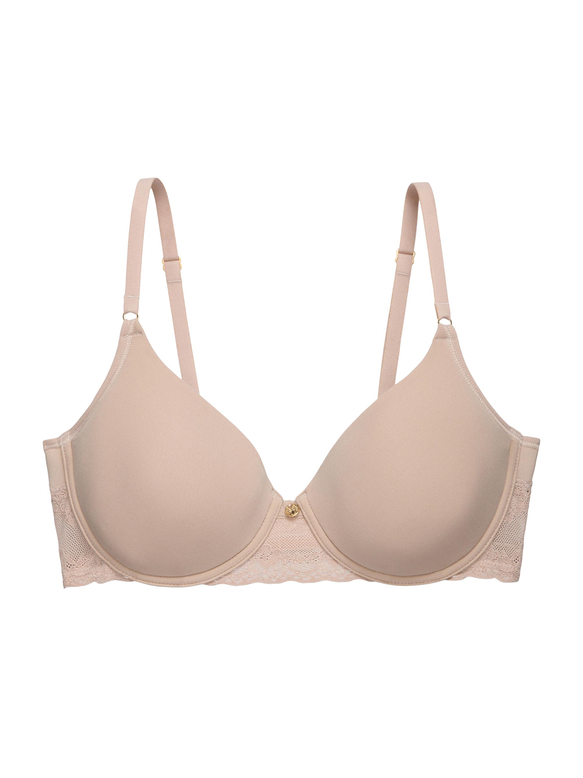 Natori Women's Bliss Perfection Comfort T-Shirt Bra - Cafe