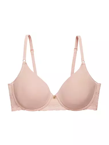  Bare The Effortless Front-Close Bra 34B, Ash Rose : Clothing,  Shoes & Jewelry