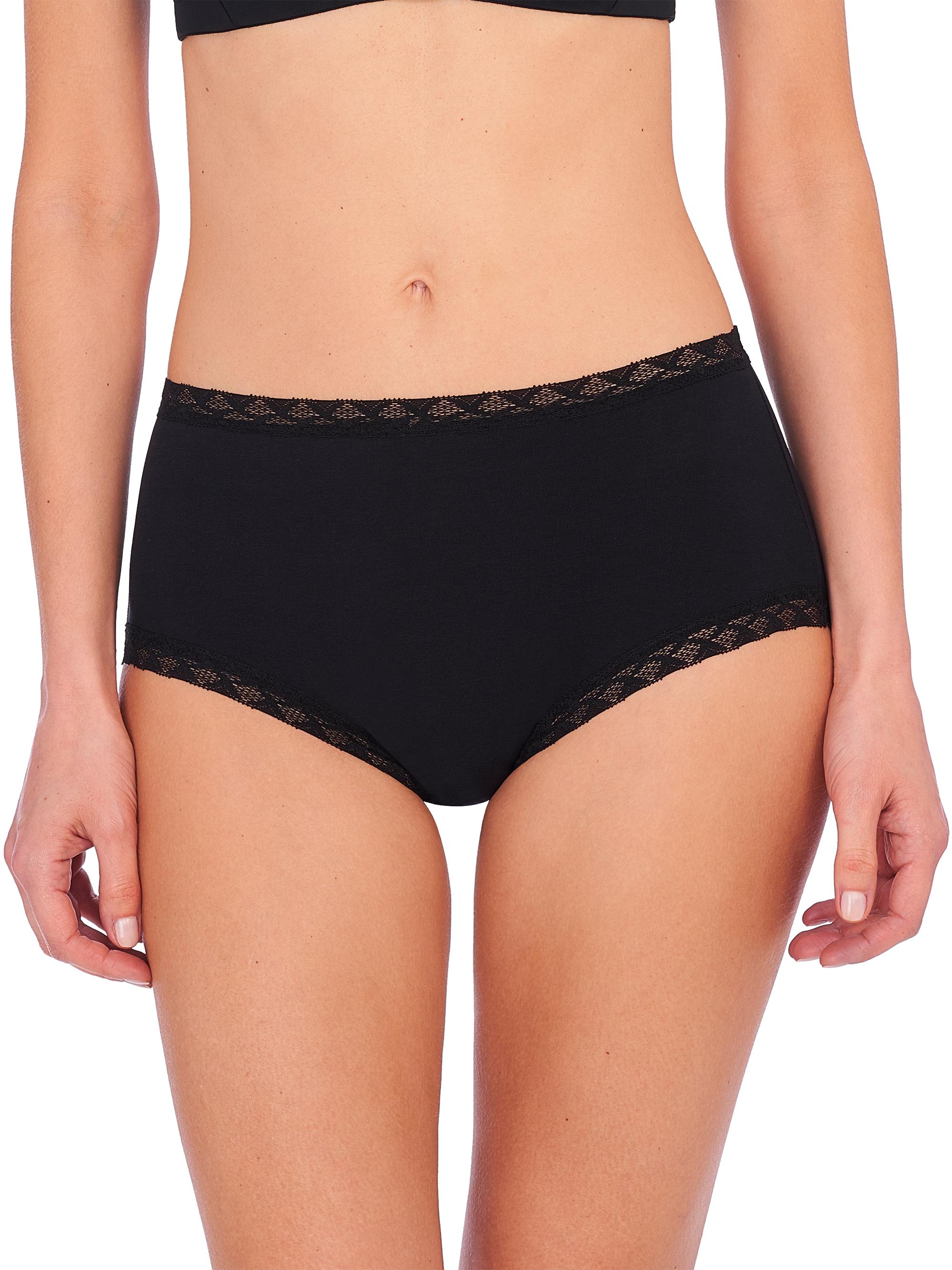 Natori Women's Bliss Cotton Full Brief - Black