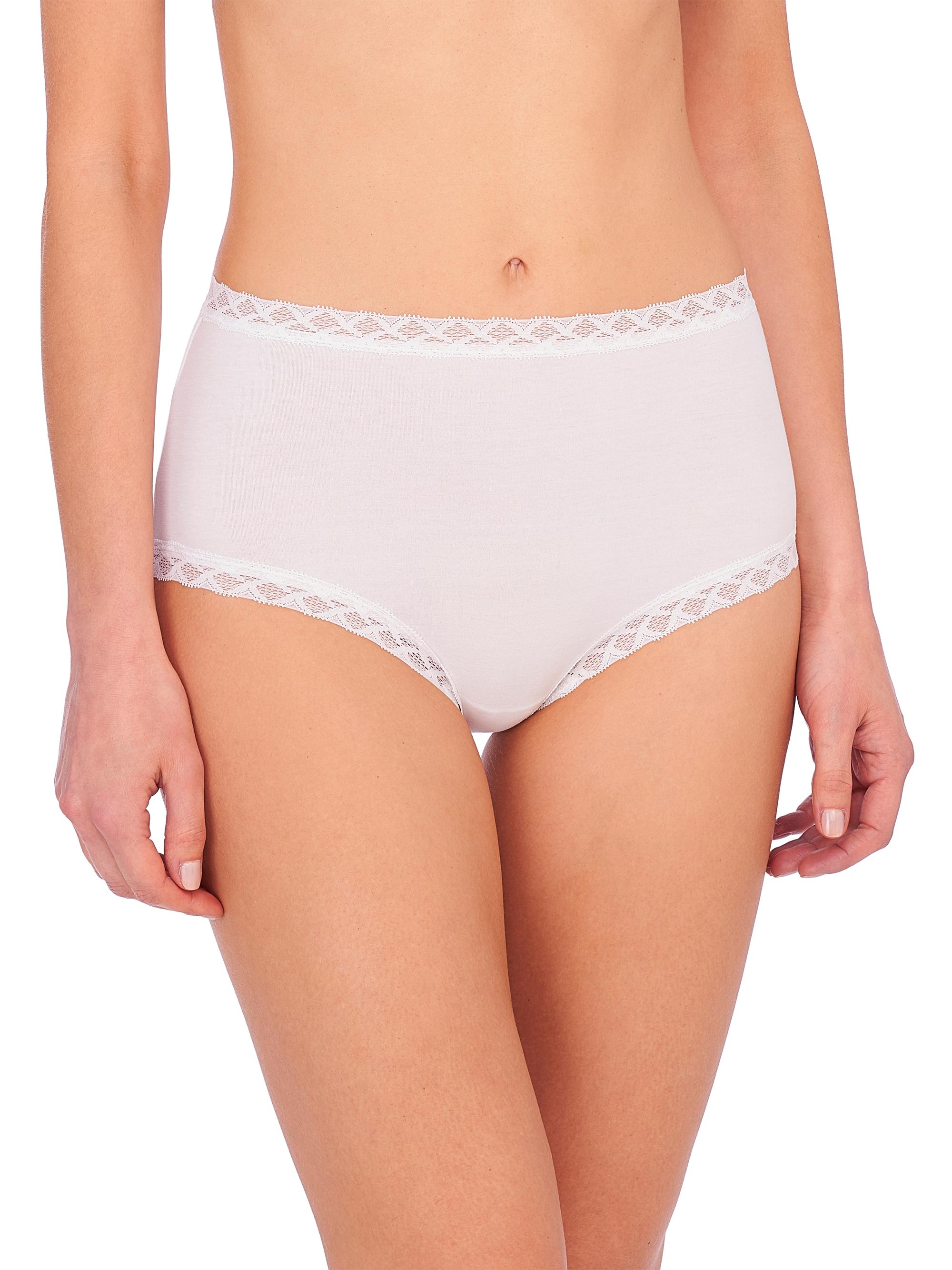 Natori Women's Bliss Cotton Full Brief - White
