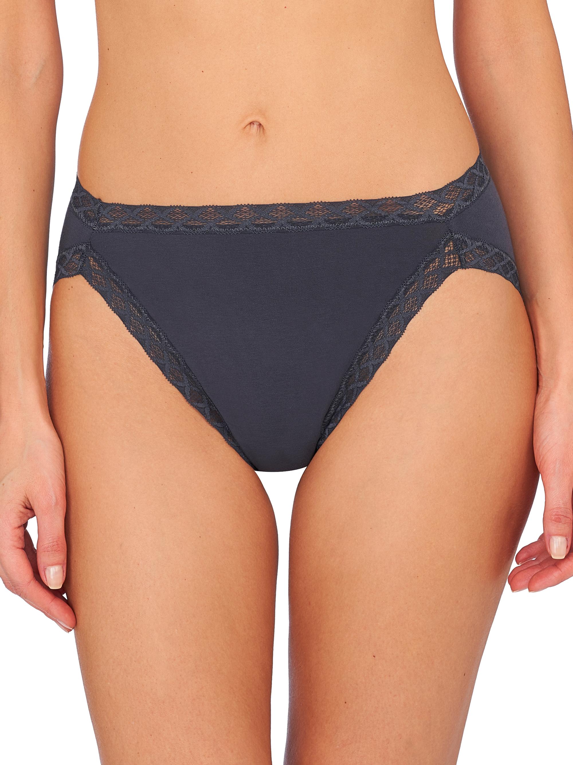 Natori Women's Bliss Cotton French Cut Brief - Ash Navy