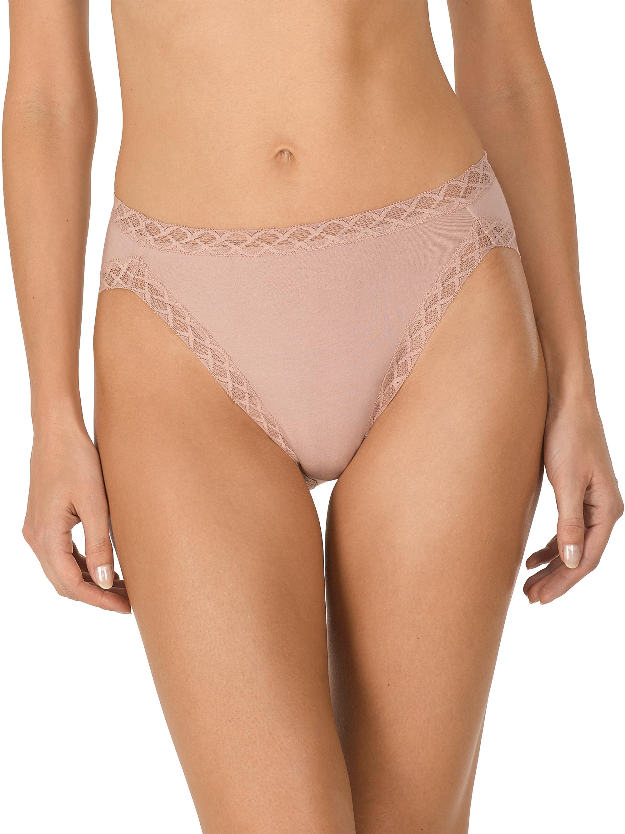 Natori Women's Bliss Cotton French Cut Brief - Rose Beige