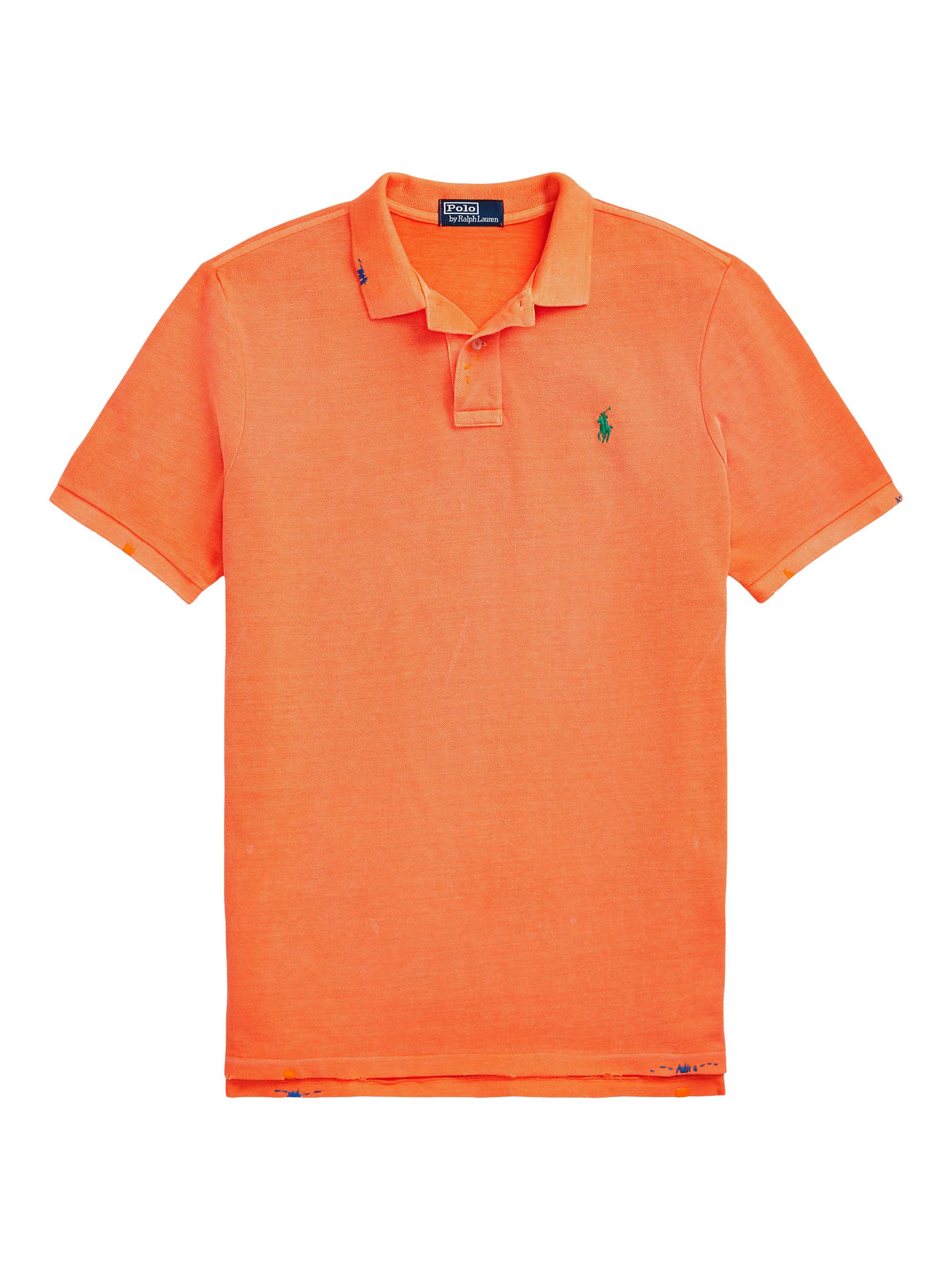 Polo Ralph Lauren Men's Cotton Polo Shirt - May Orange