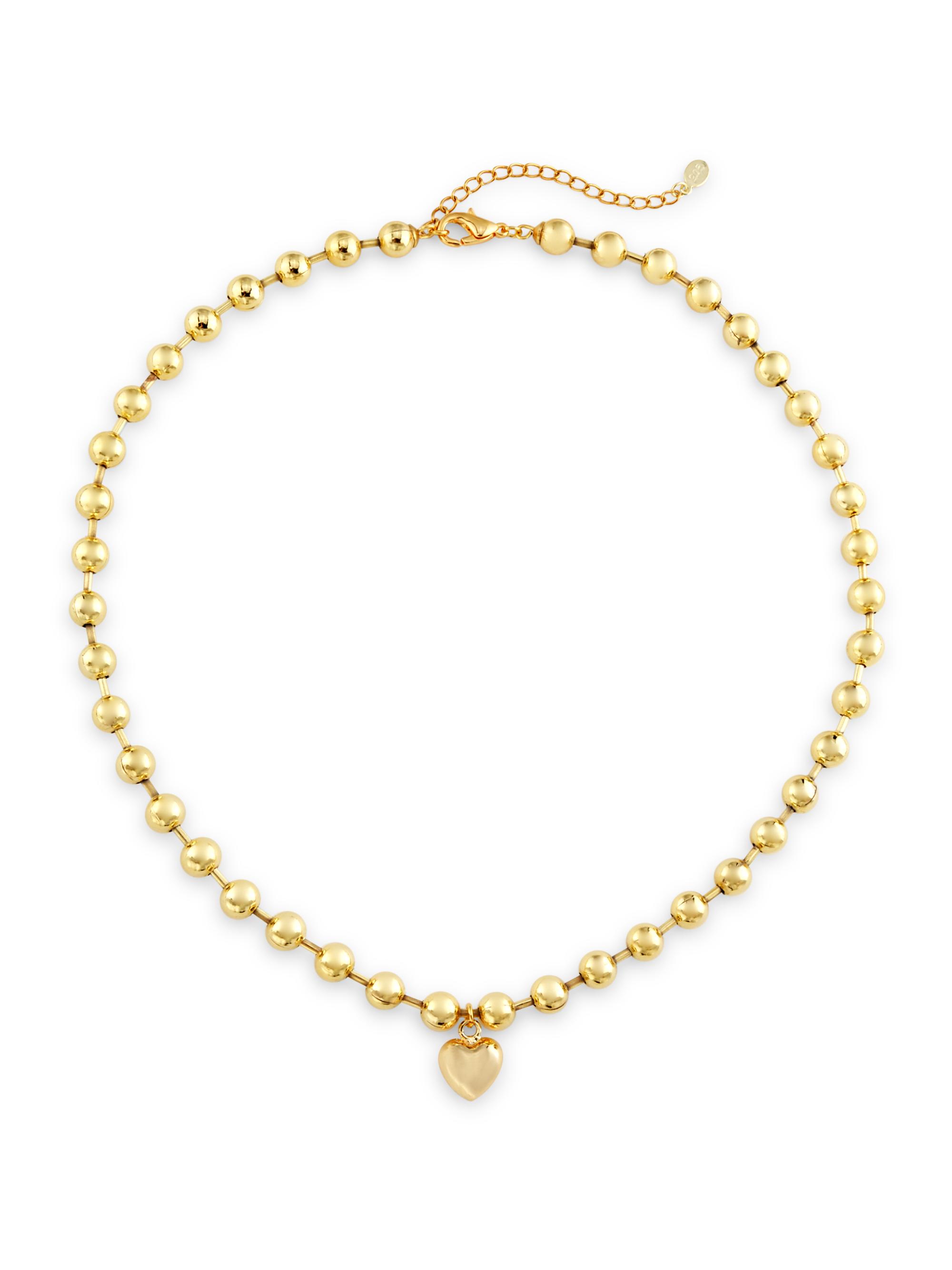 Shashi Women's 14K-Gold-Plated Heart Pendant Necklace - Gold