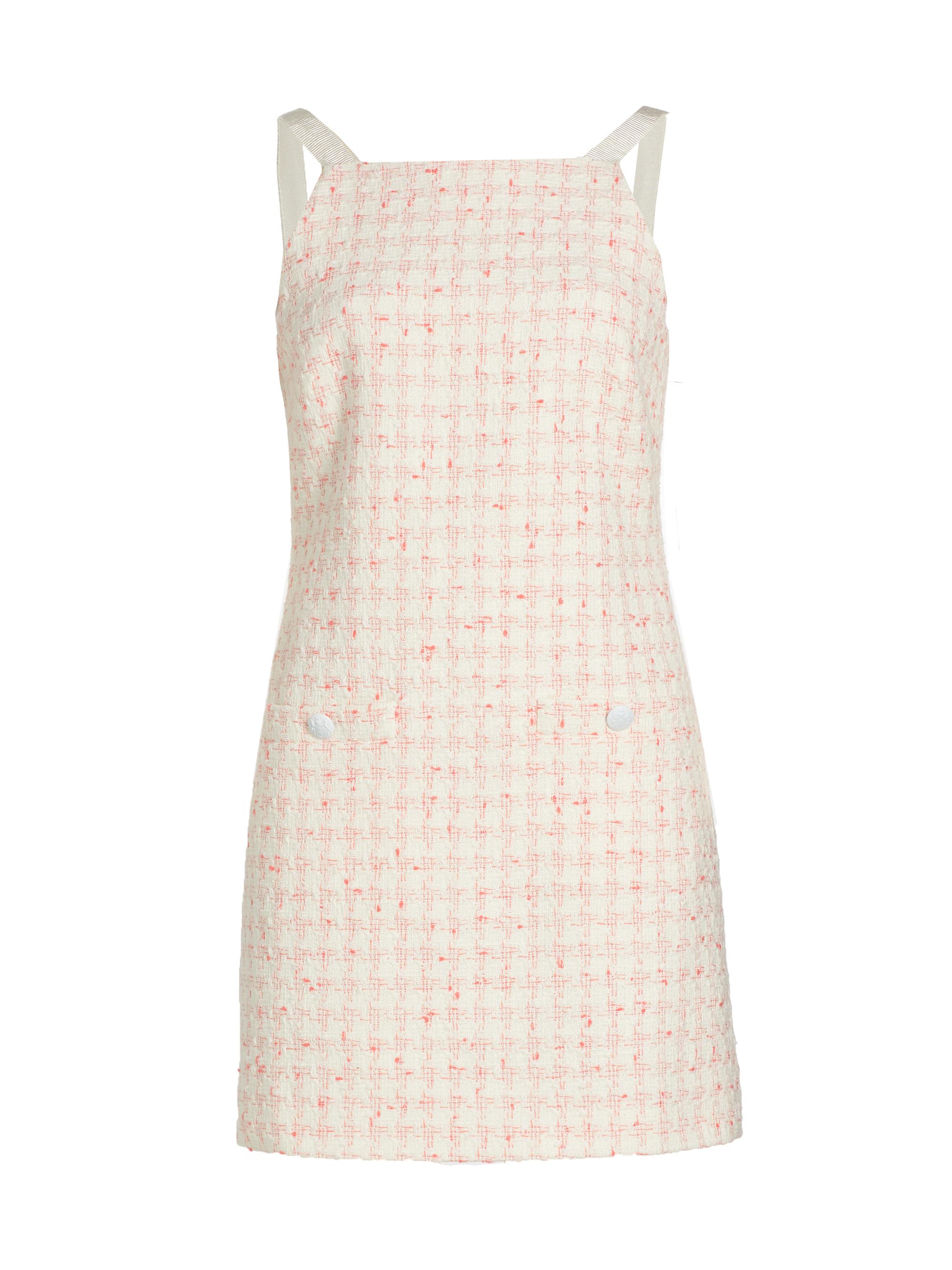 Veronica Beard Women's Xochi Tweed Sheath Dress - Off White Coral
