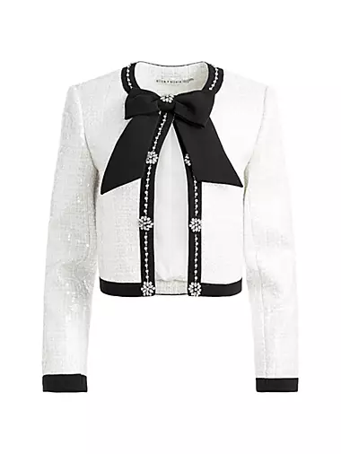 Gwyneth Sequined Tweed Jacket