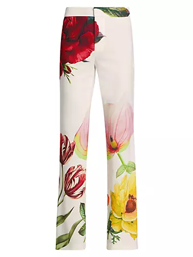 Livi Floral Flared Trousers