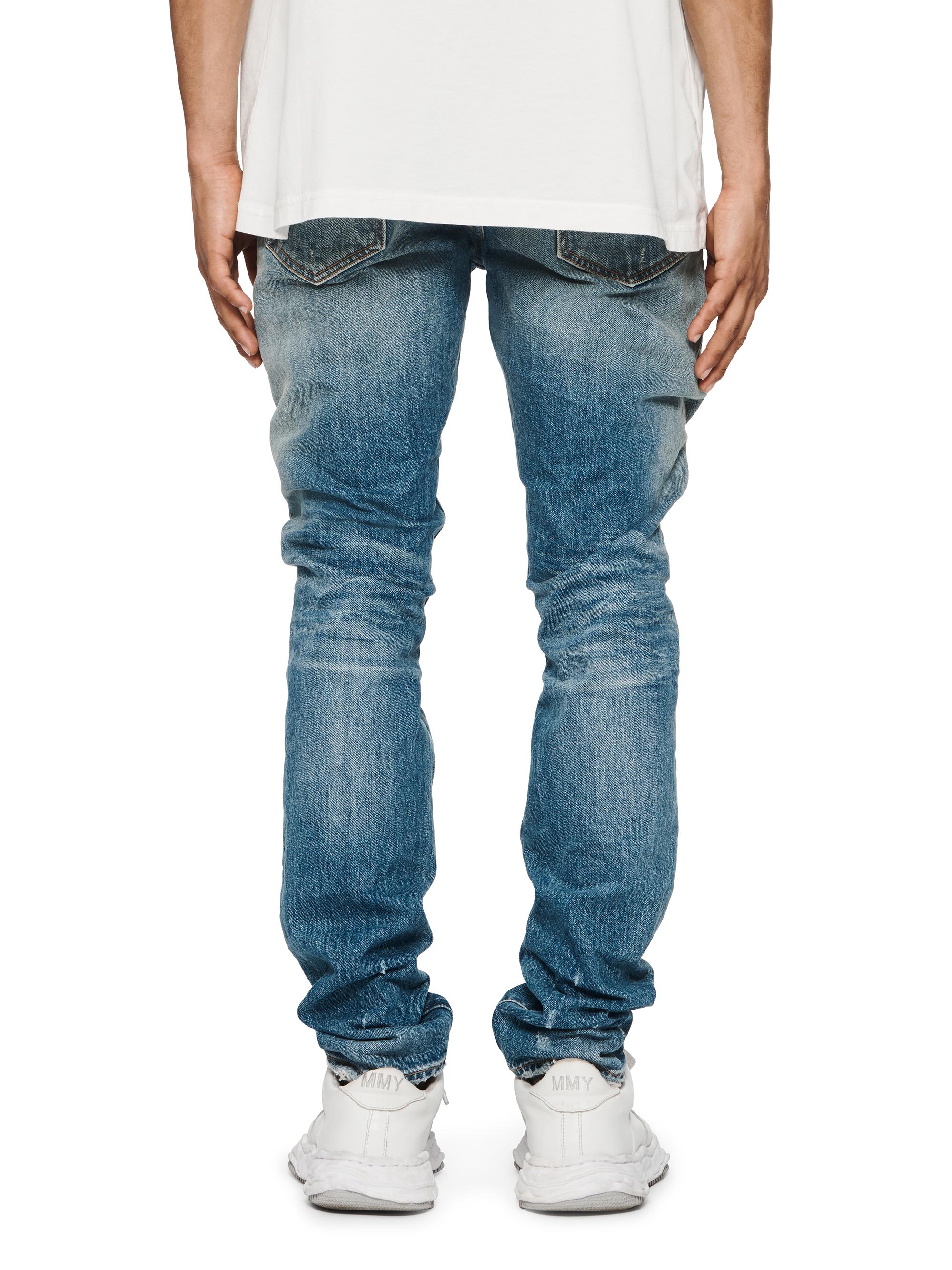 Shop Purple Brand Thrashed Stretch Straight-Leg Jeans | Saks Fifth 