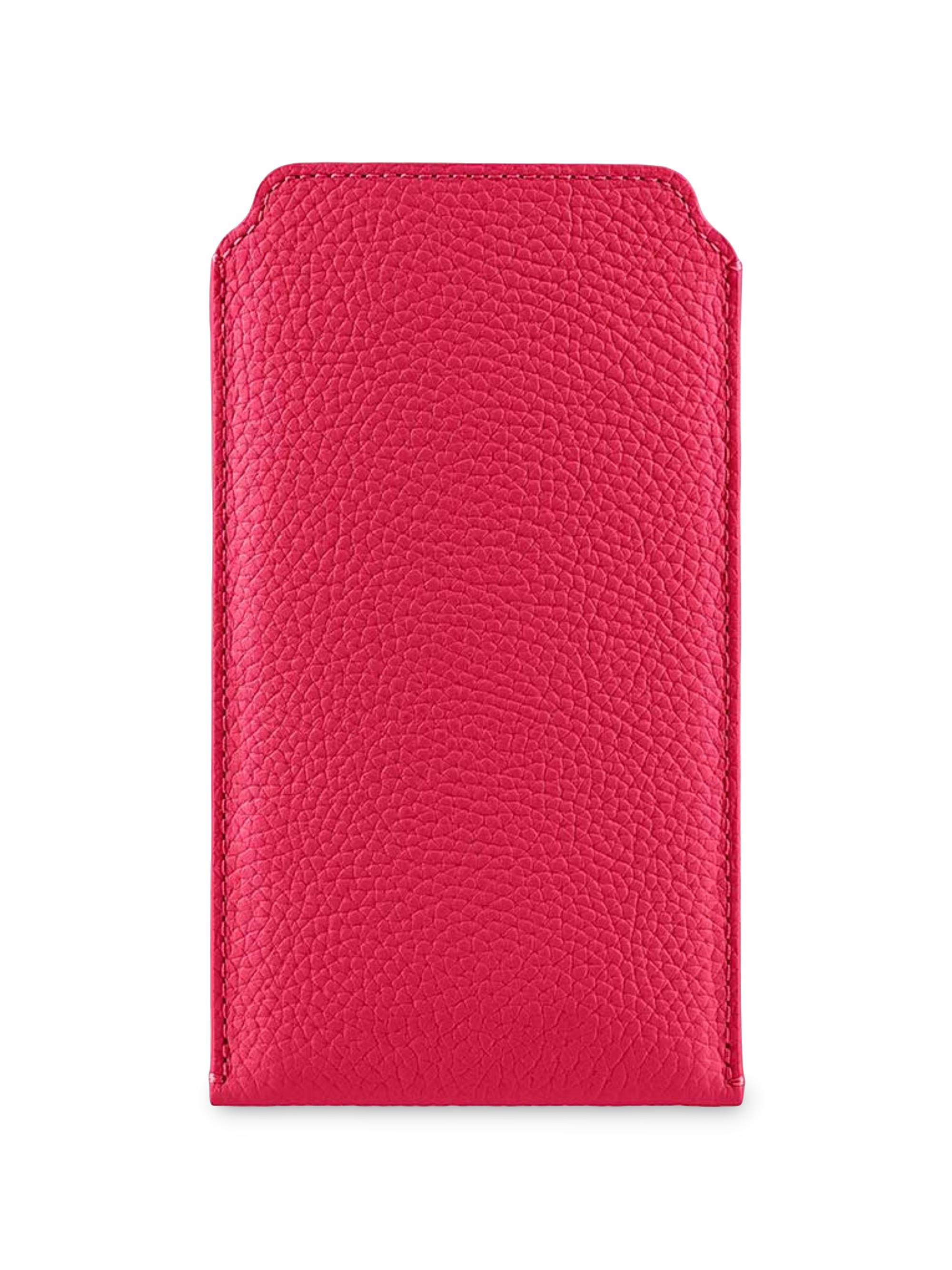 Maison de Sabre Leather Sunglasses Sleeve - Shibuya Fuschia | Thumbnail 4