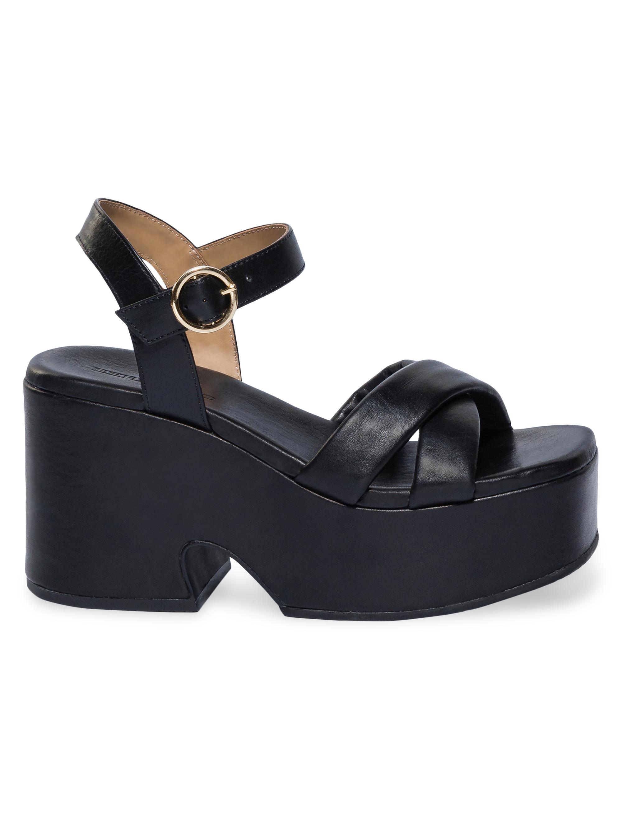 Weston Leather Platform Sandals