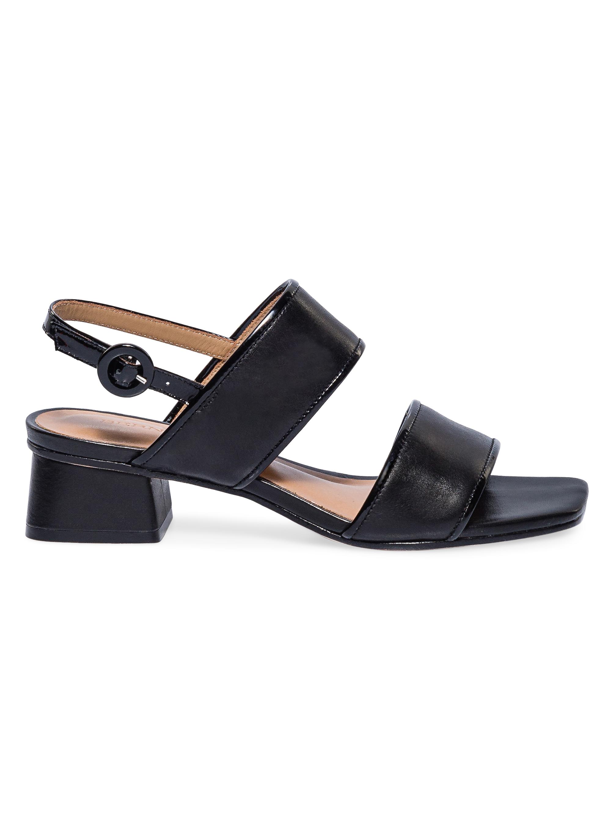Bernardo Women's Jasper Leather Slingback Sandals - Black