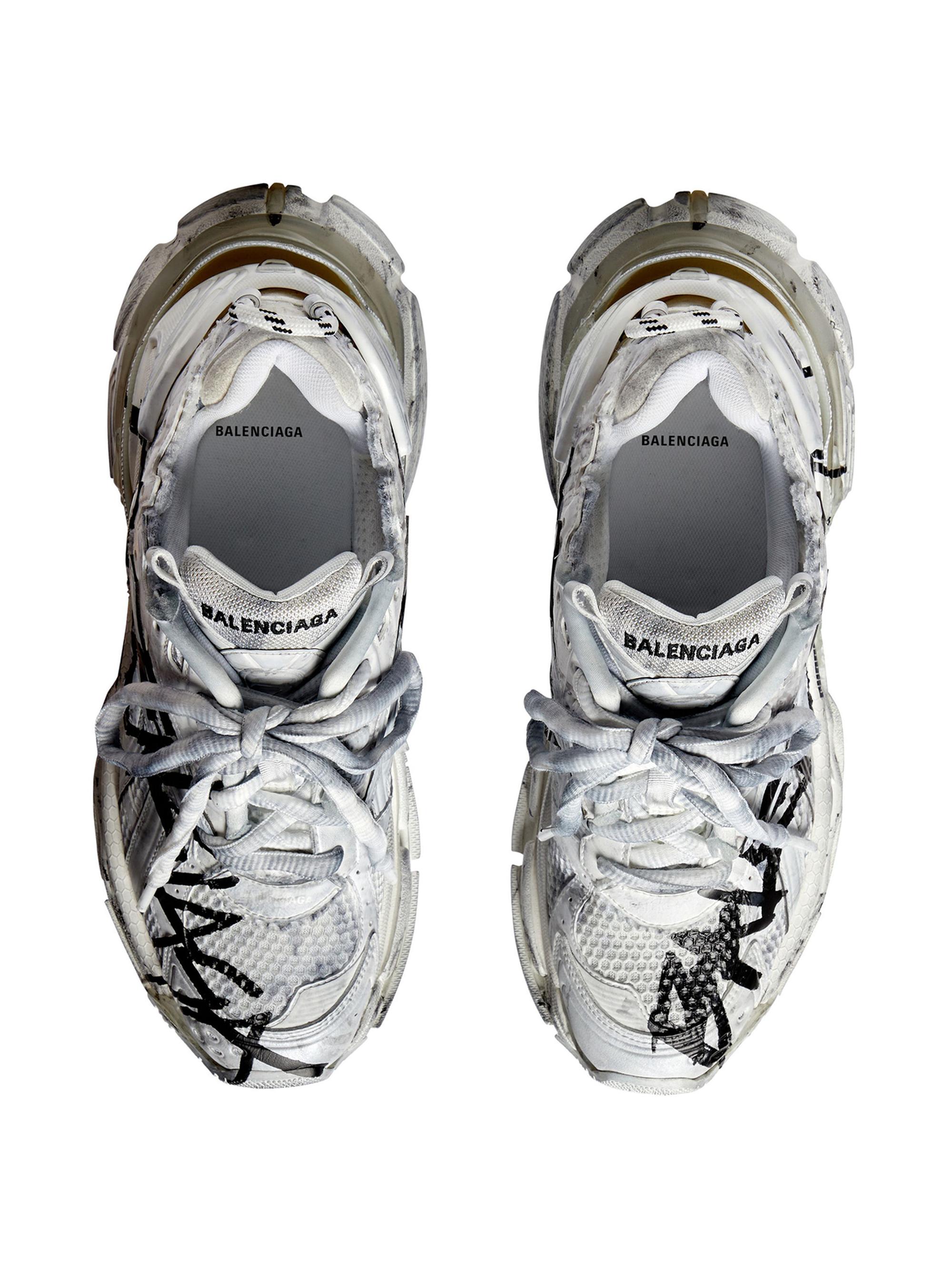 Balenciaga Women's Runner Graffiti Sneakers | Saks Fifth Avenue