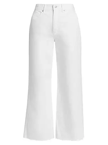 Taylor High-Rise Cropped Wide-Leg Jeans