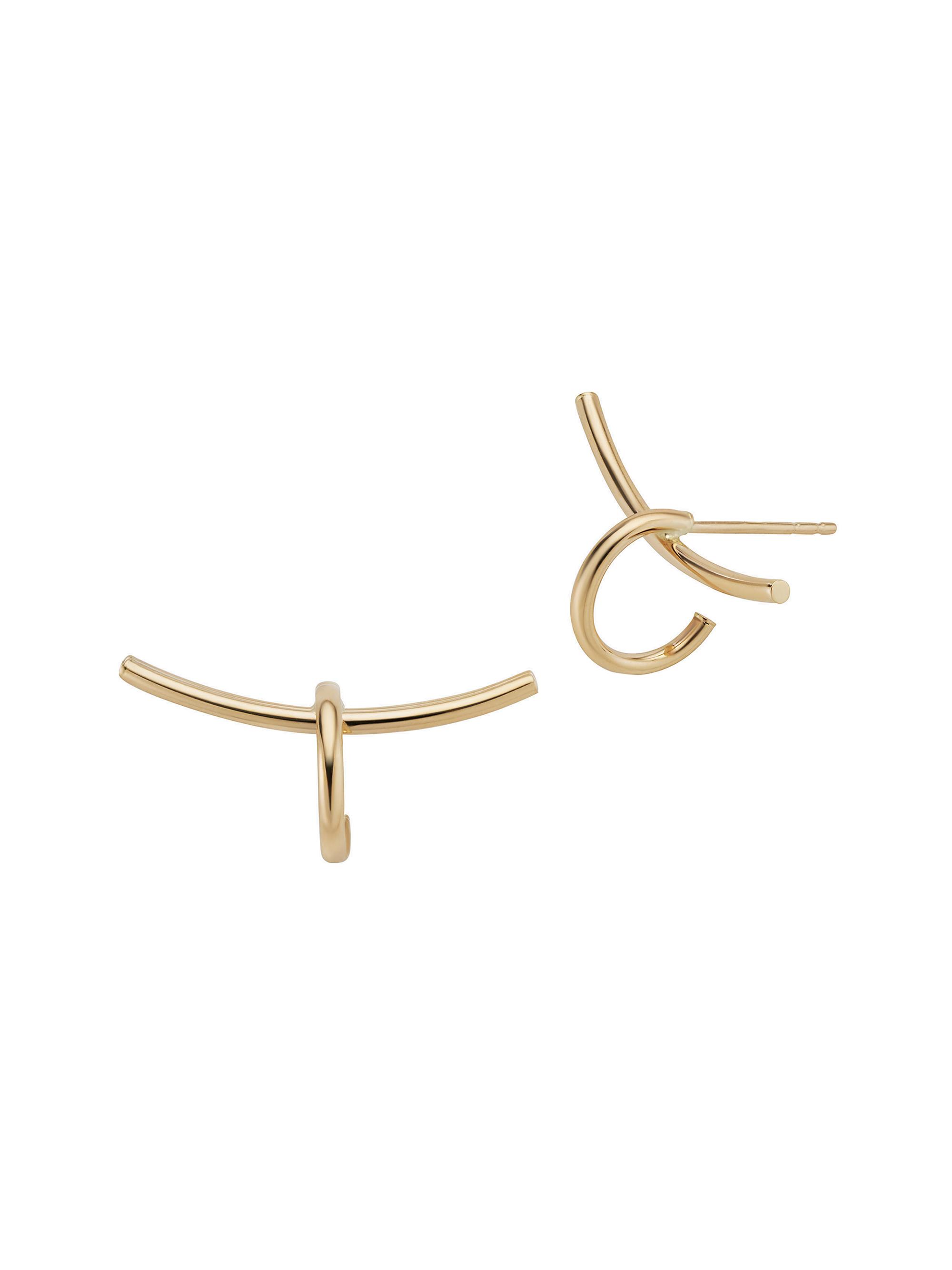 Oradina Women's 14K Yellow Gold Climb High Studs - Yellow Gold