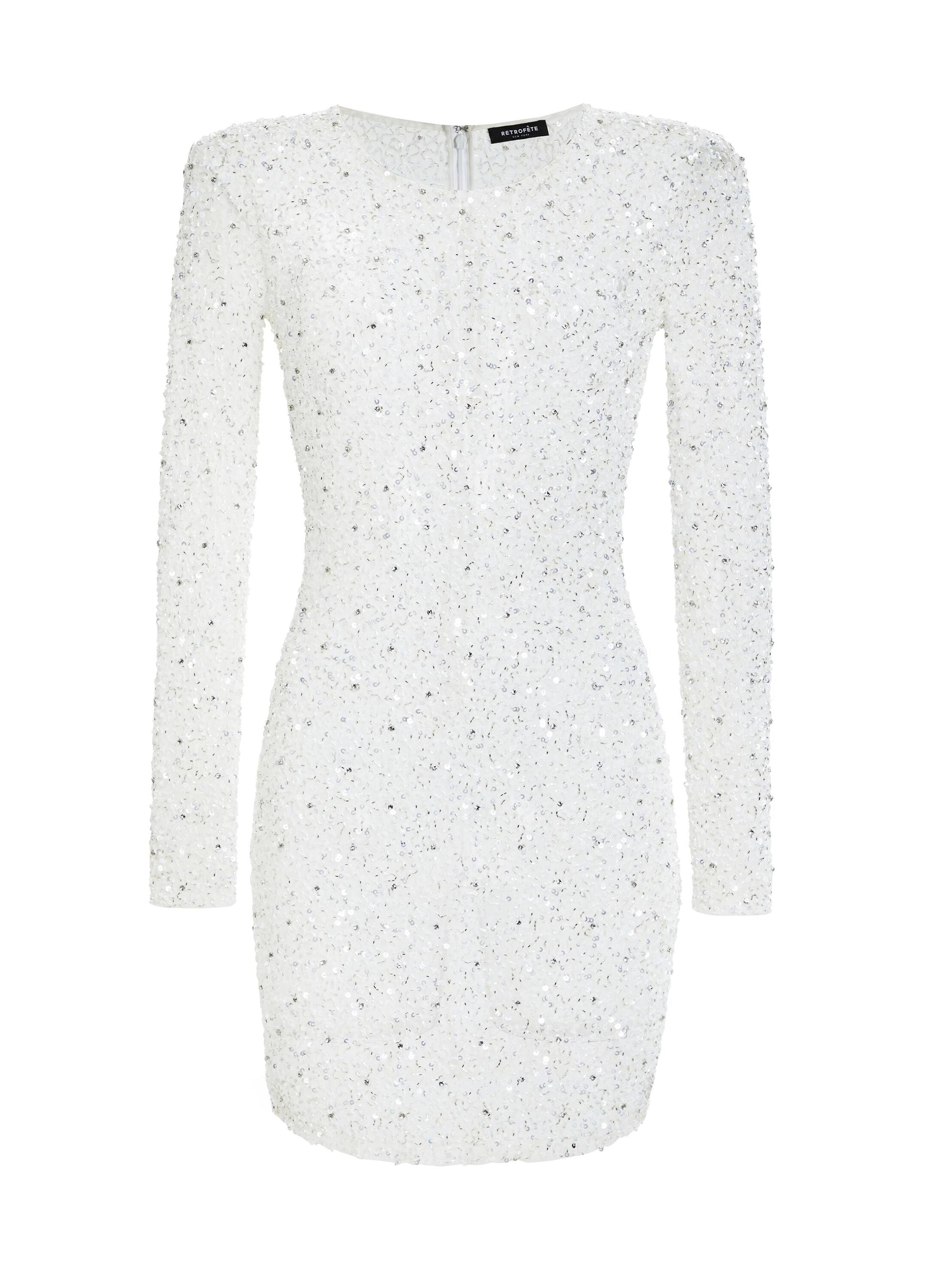 Retrofête Women's Emani Dress - White Silver