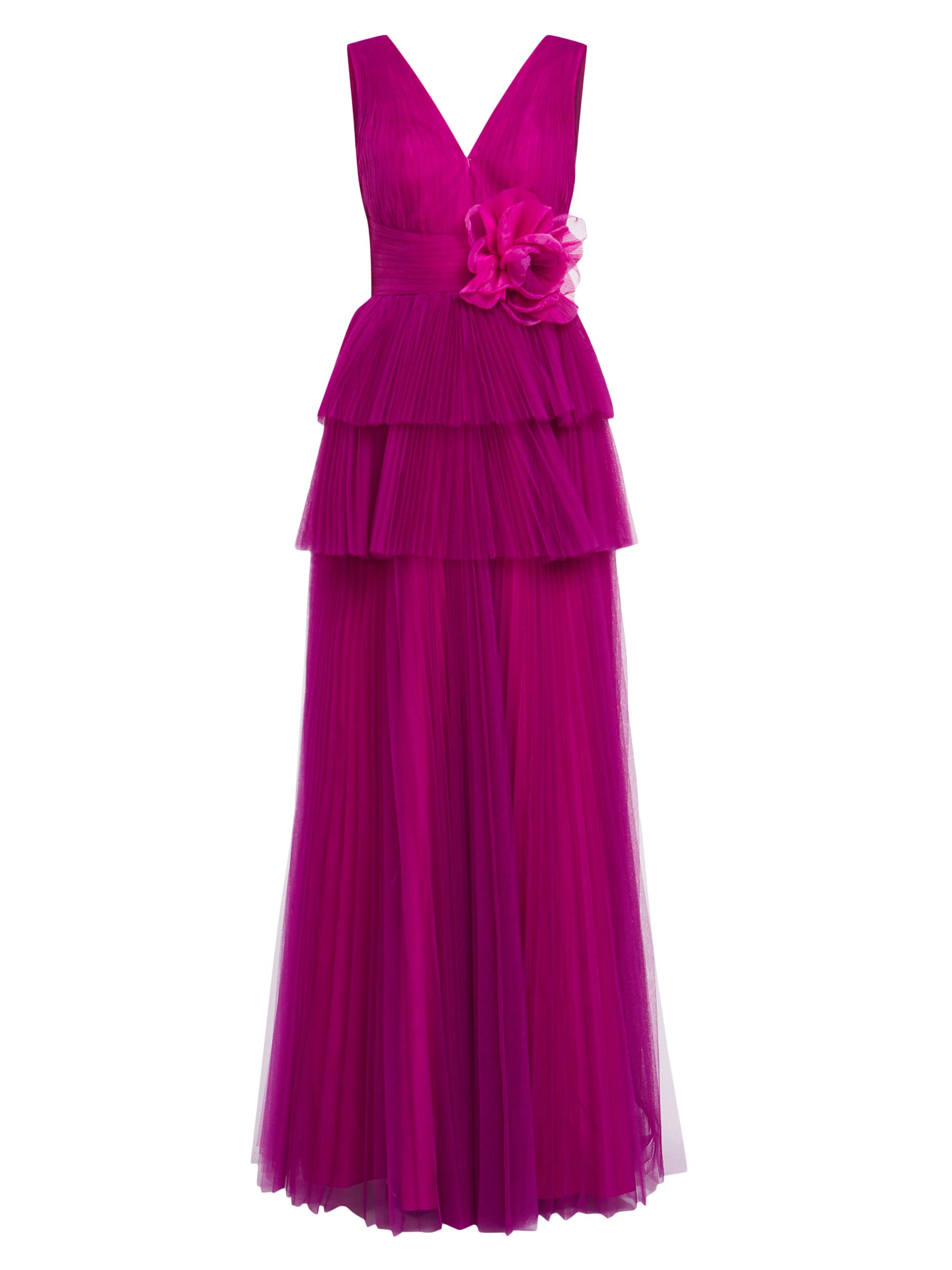 Zac Posen Women's Ruffled Tulle Gown - Viola