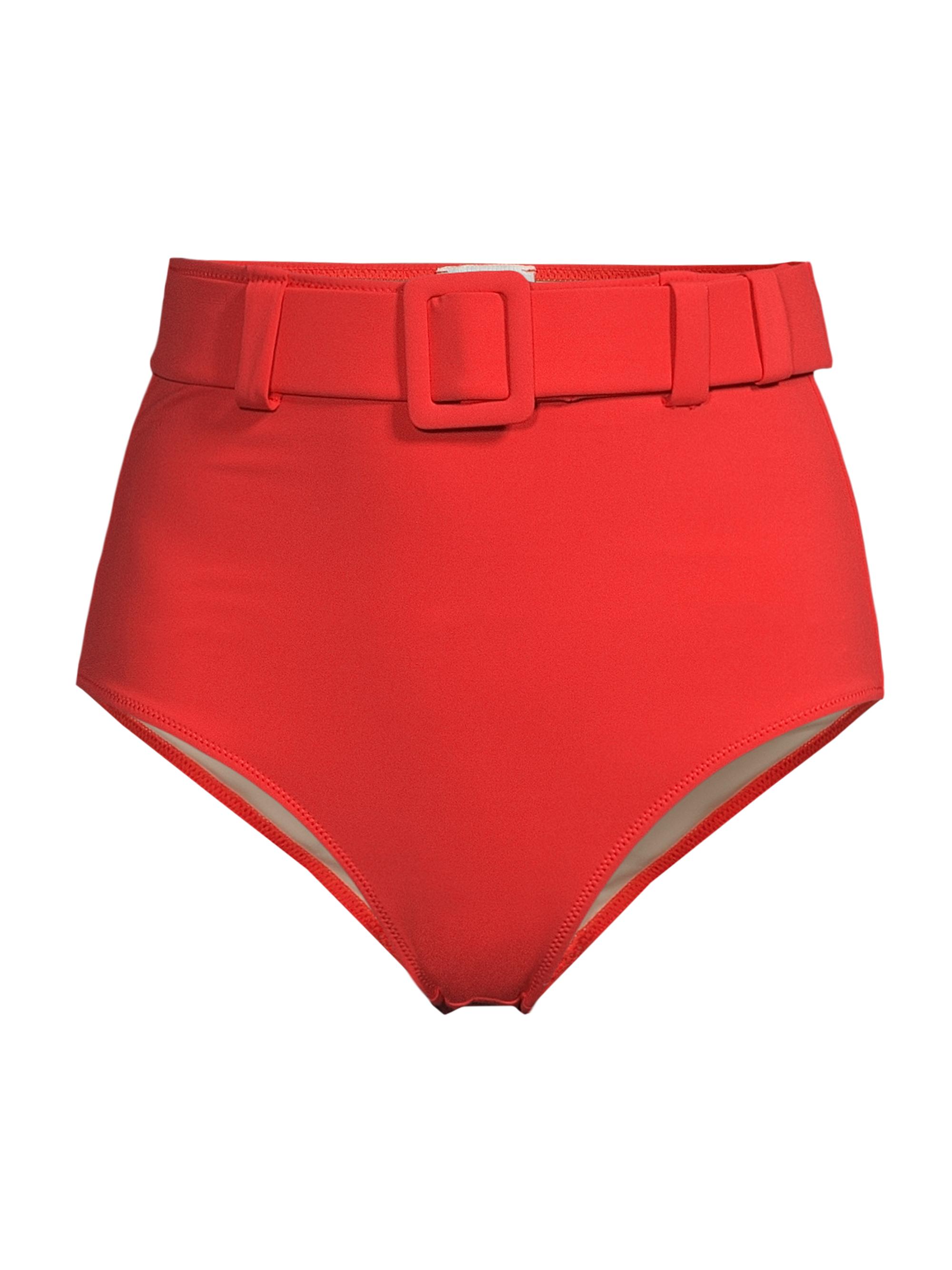 Evarae Women's Summer Reverie Elena Bikini Bottom - Flame Scarlet