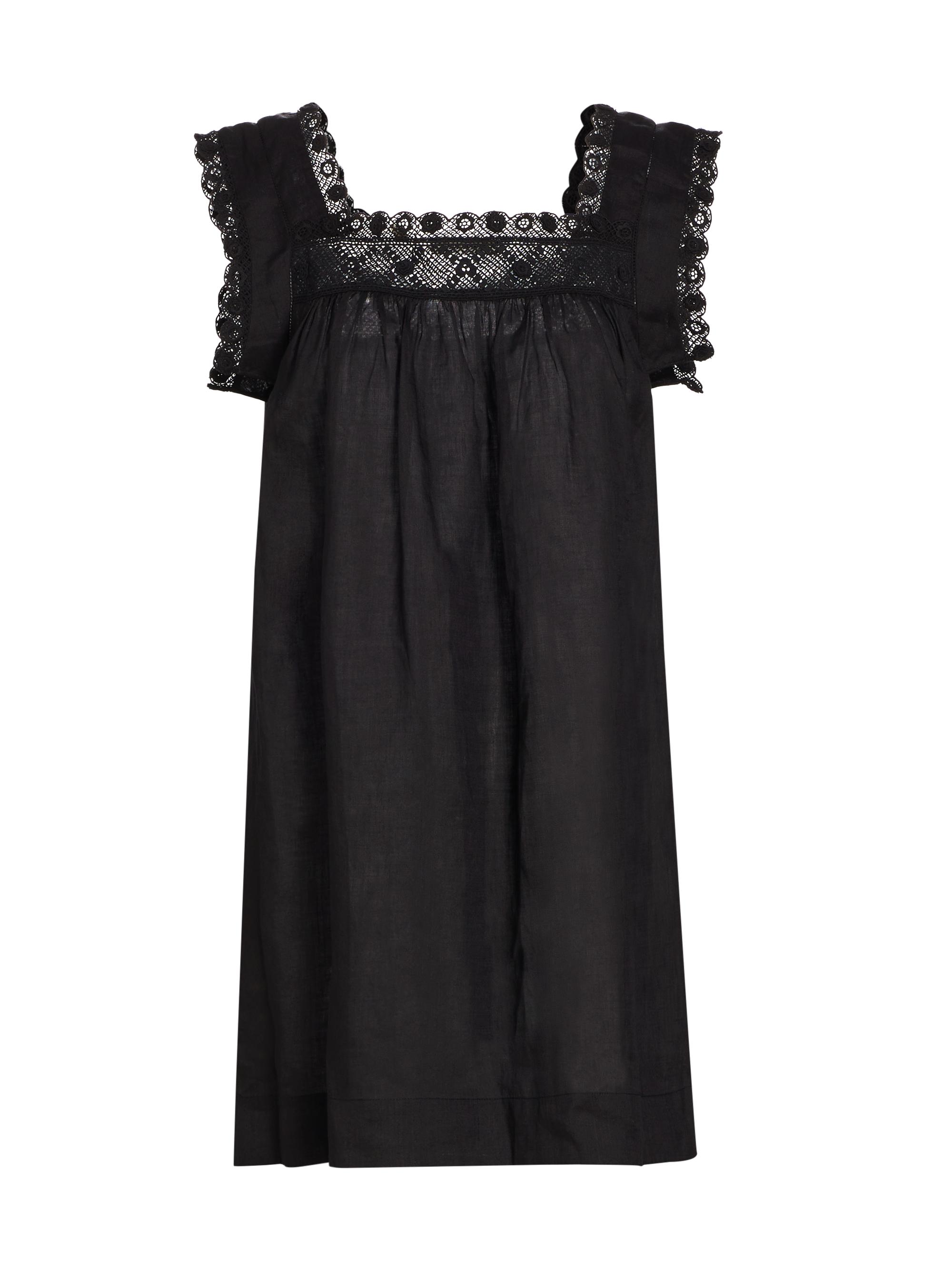 DÔEN Almadia Lace-Detailed Shift Dress | Saks Fifth Avenue