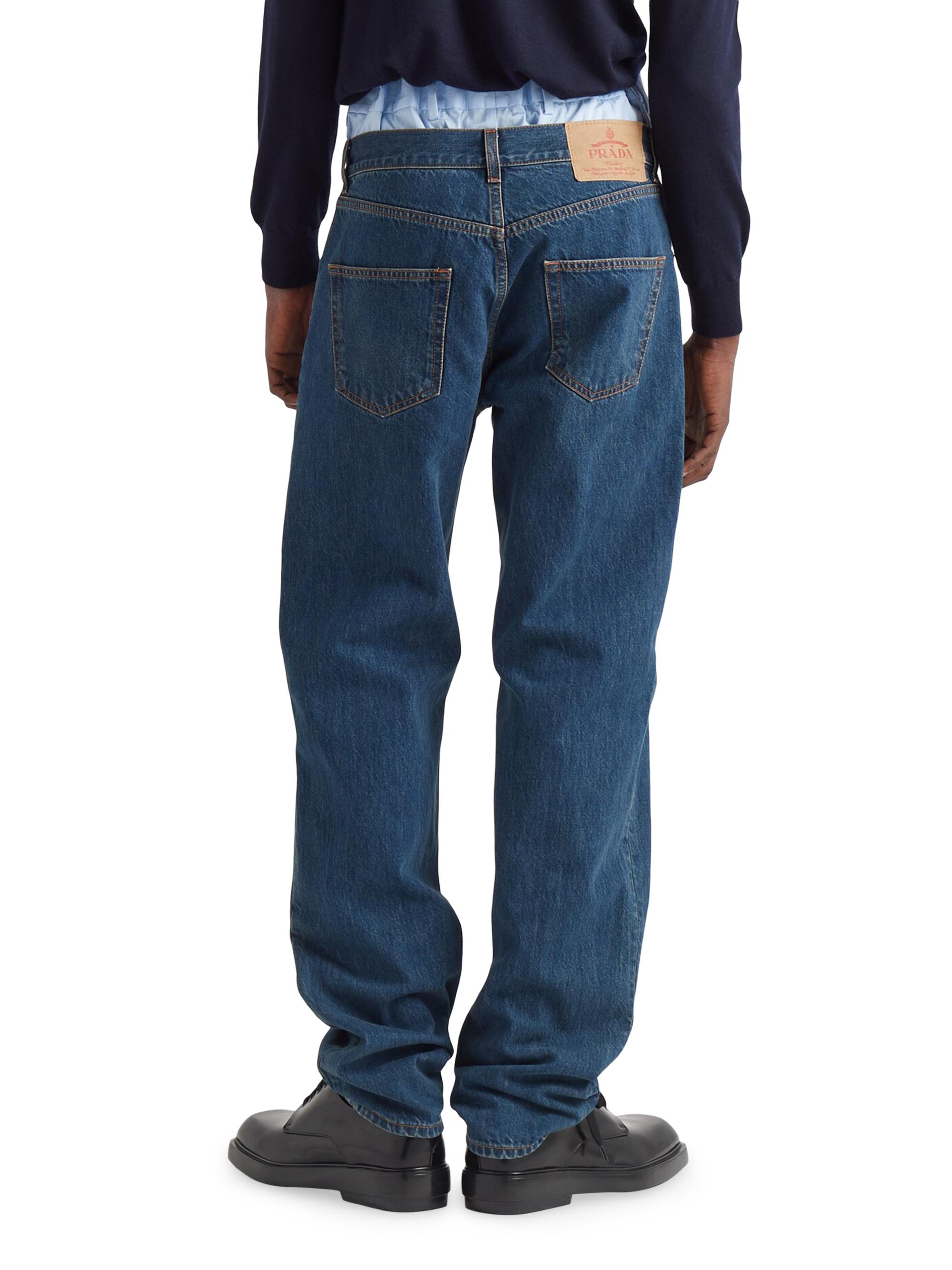 Prada Five-Pocket Denim Jeans | Saks Fifth Avenue