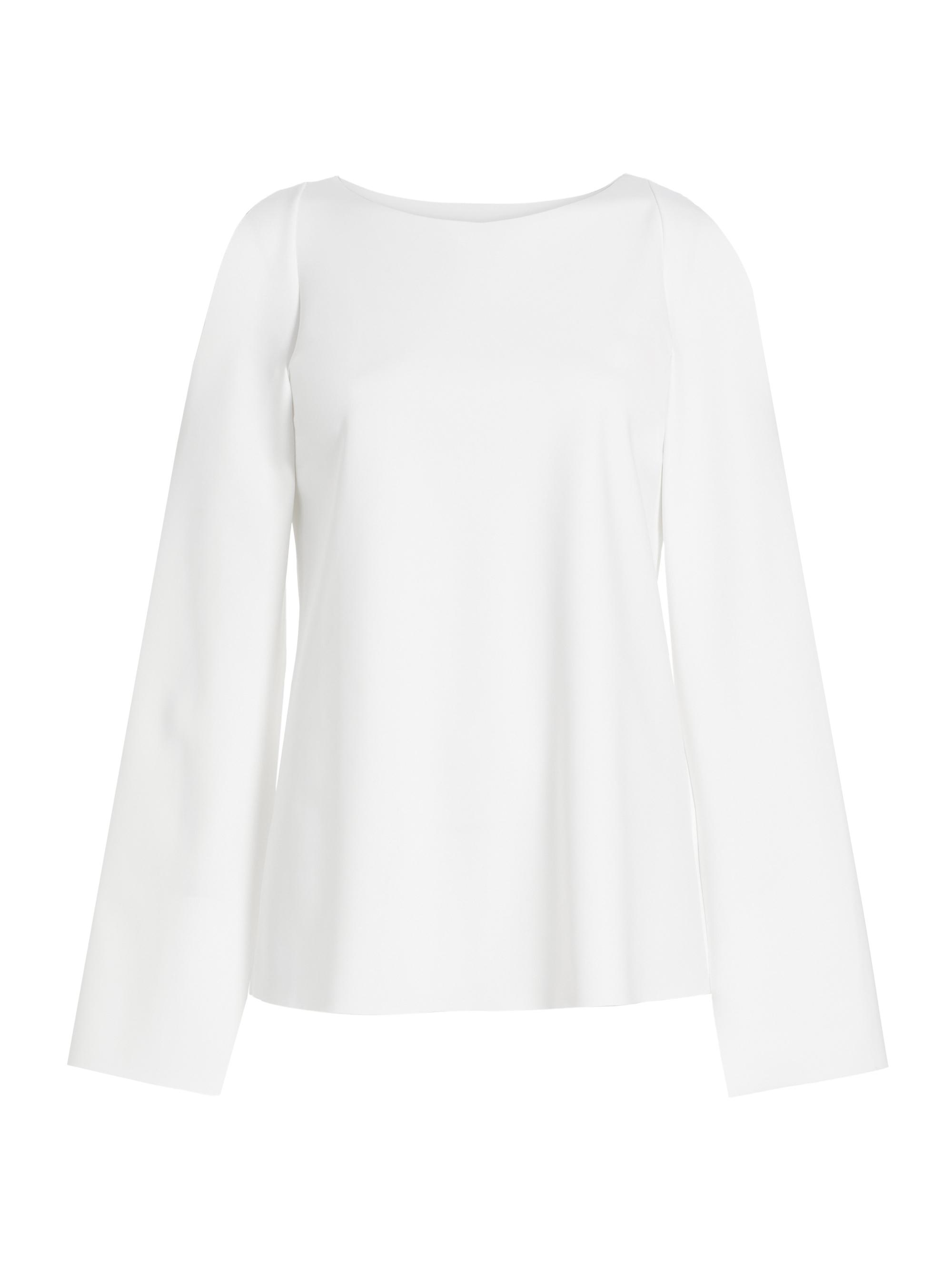 Chiara Boni La Petite Robe Women's Tsubame Sje Cold-Shoulder Top - White