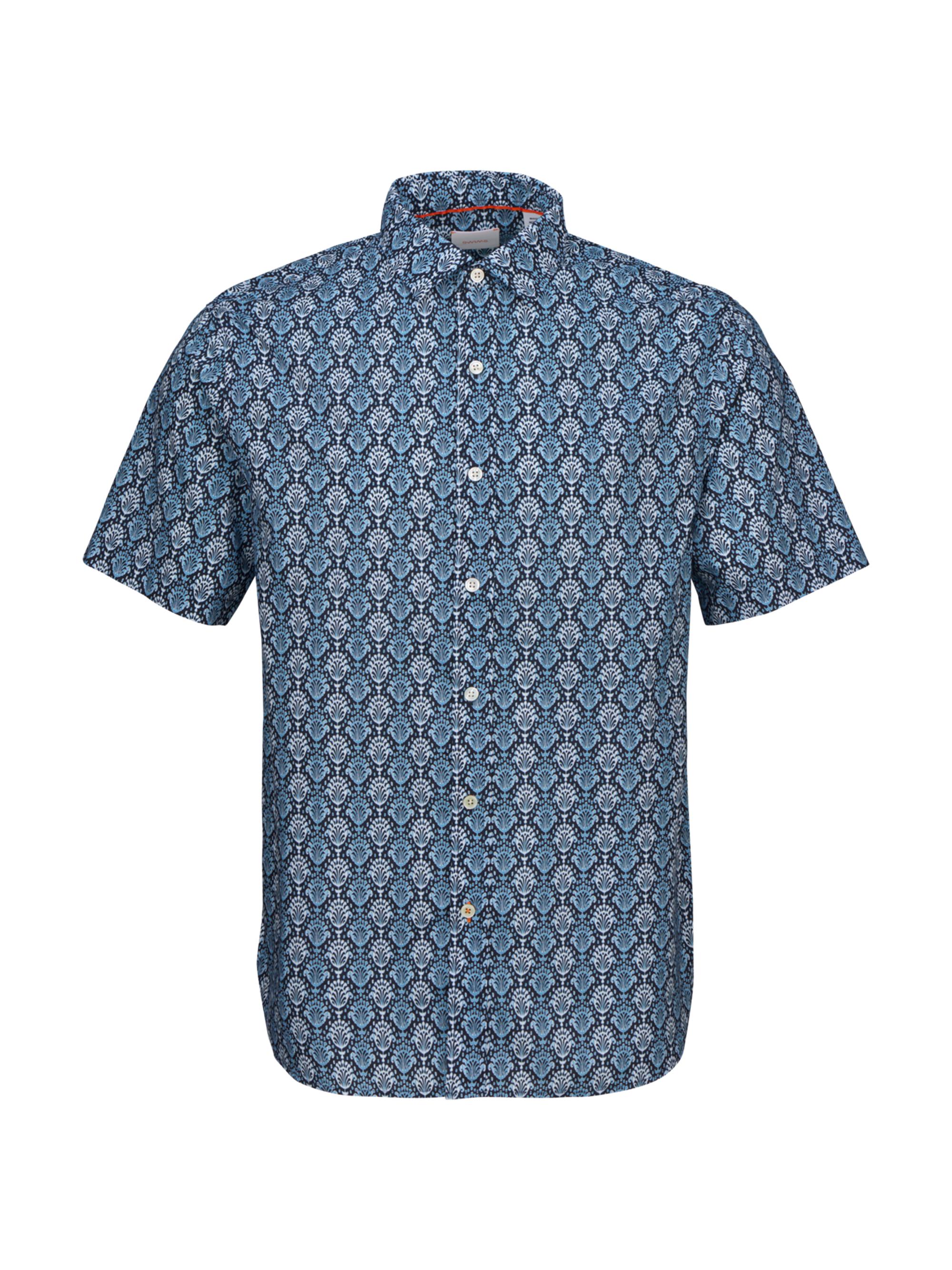 Swims Men's Porto Short-Sleeve Shirt - Navy