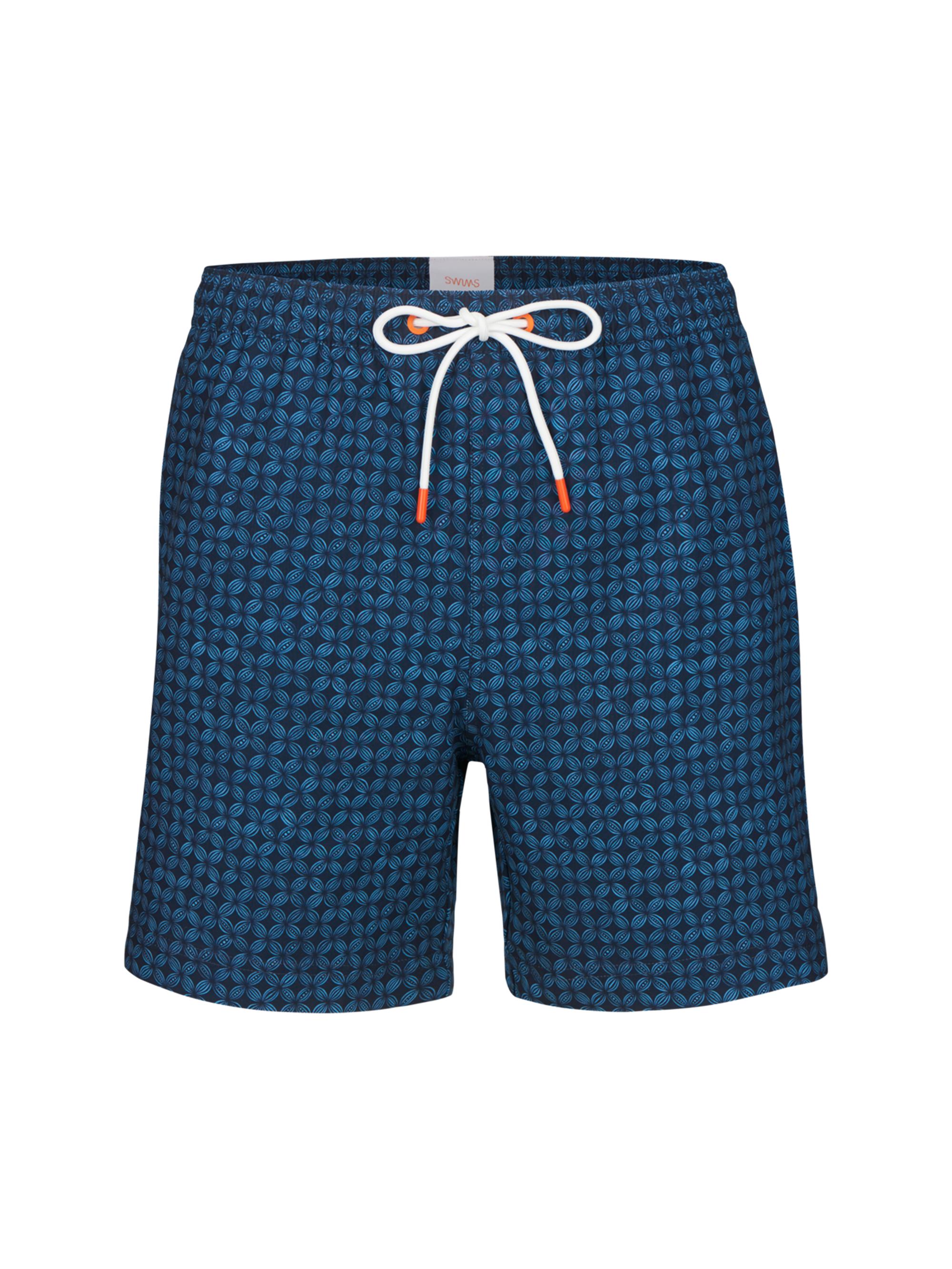 Swims Men's Panza Geometric Swim Shorts - Navy