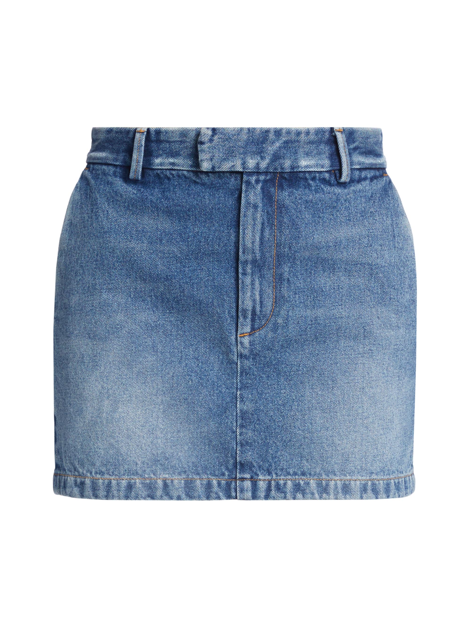 Armarium Women's Lula Denim Miniskirt - Blue Denim