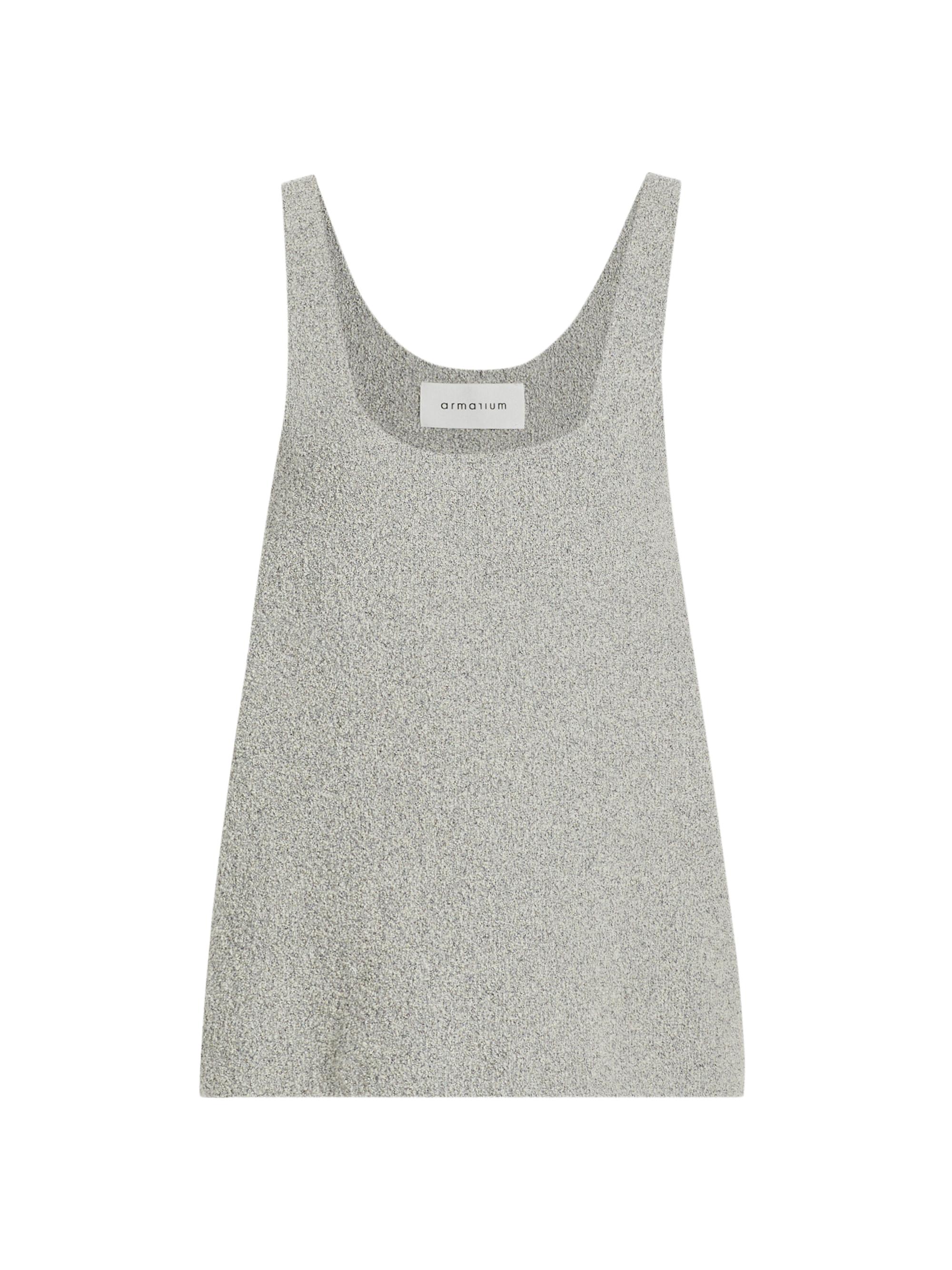 Armarium Women's Doris Cotton Boucle Tank - Ash