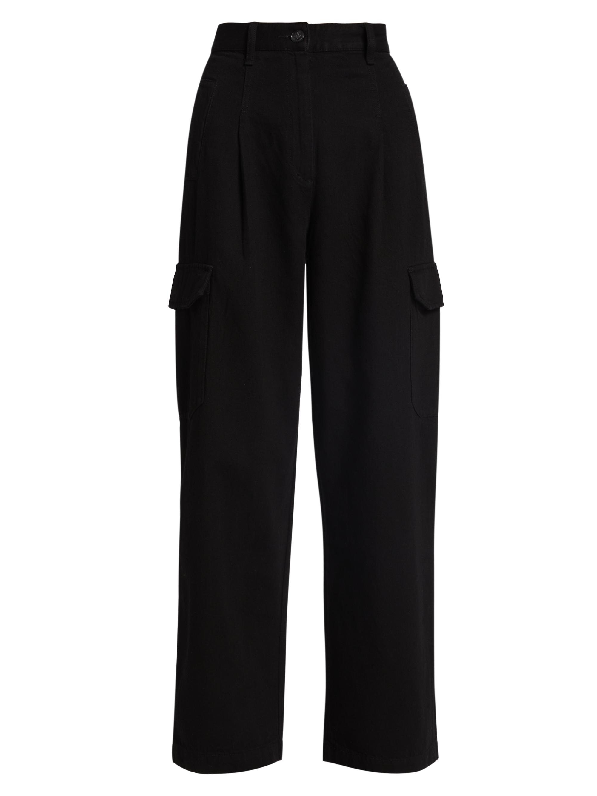 rag & bone Women's Featherweight Cassidy Cargo Pants - Black