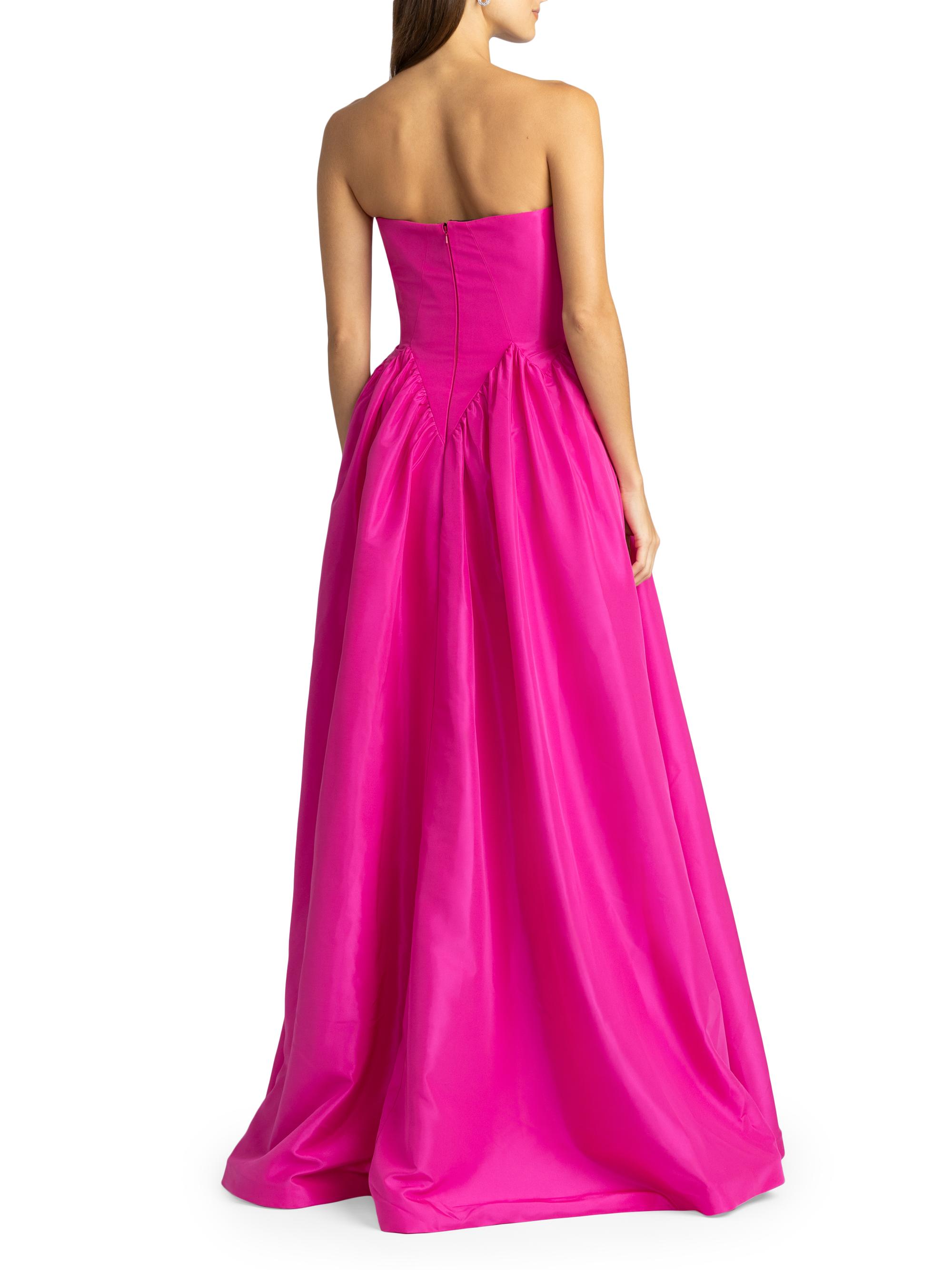 Zac Posen Taffeta Drop-Waist Gown | Saks Fifth Avenue