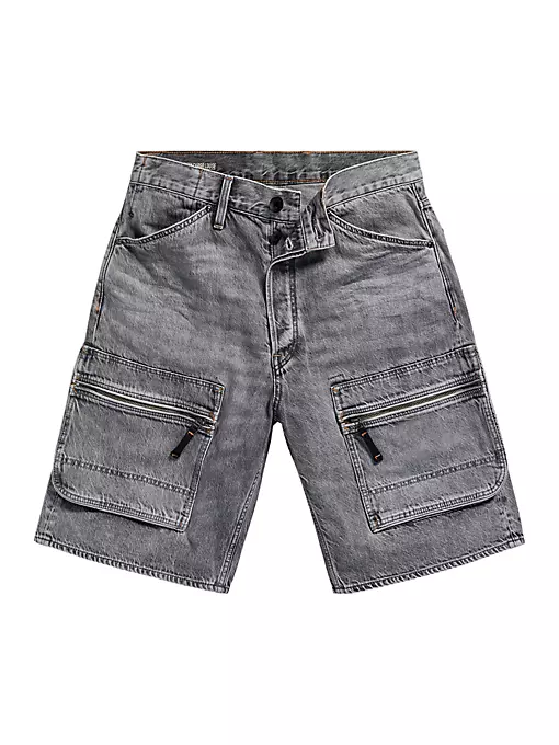 G-Star RAW - Denim Cargo Shorts