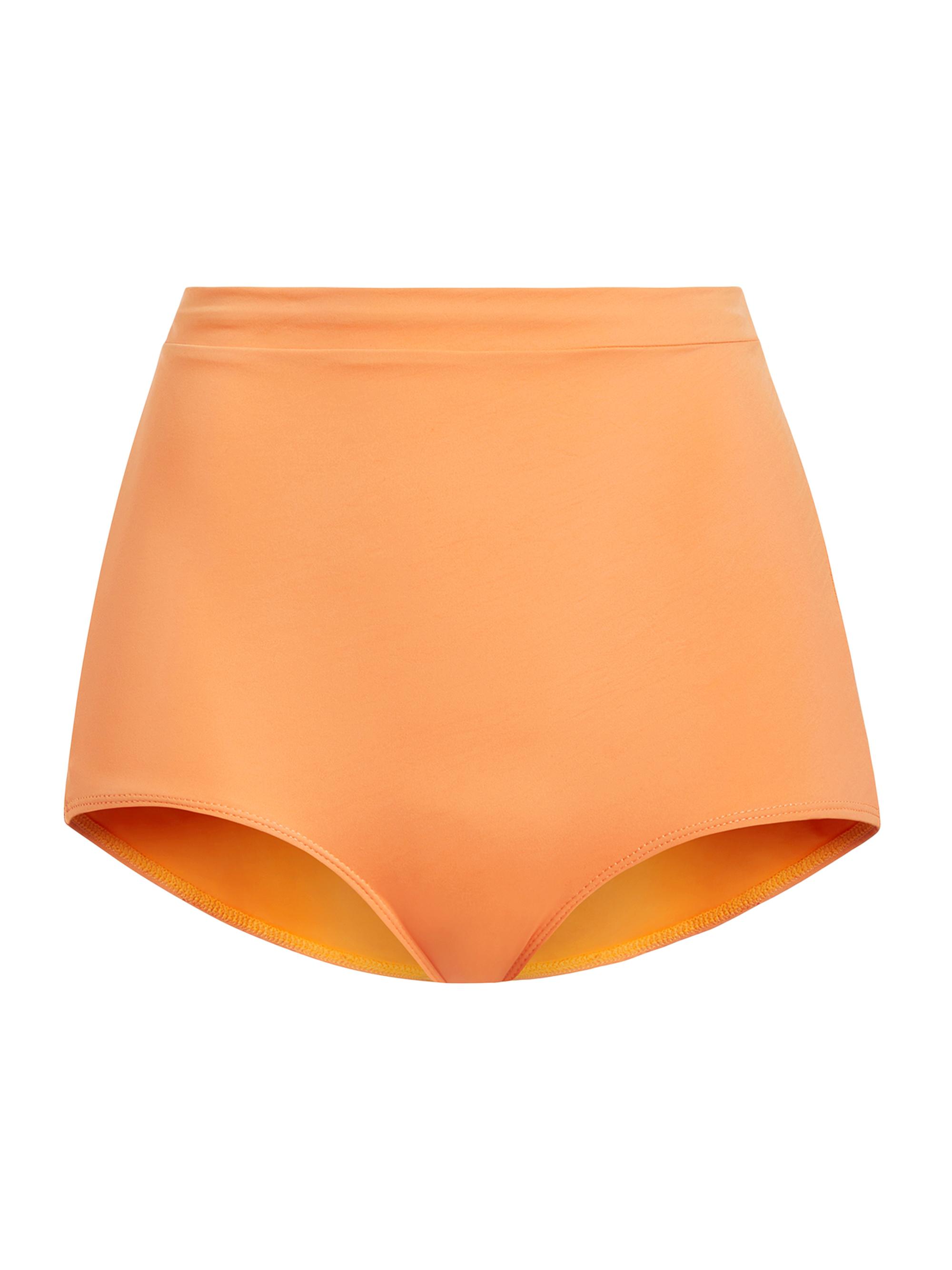 Andie Swim Women's High-Rise Shortie Bikini Bottoms - Papaya