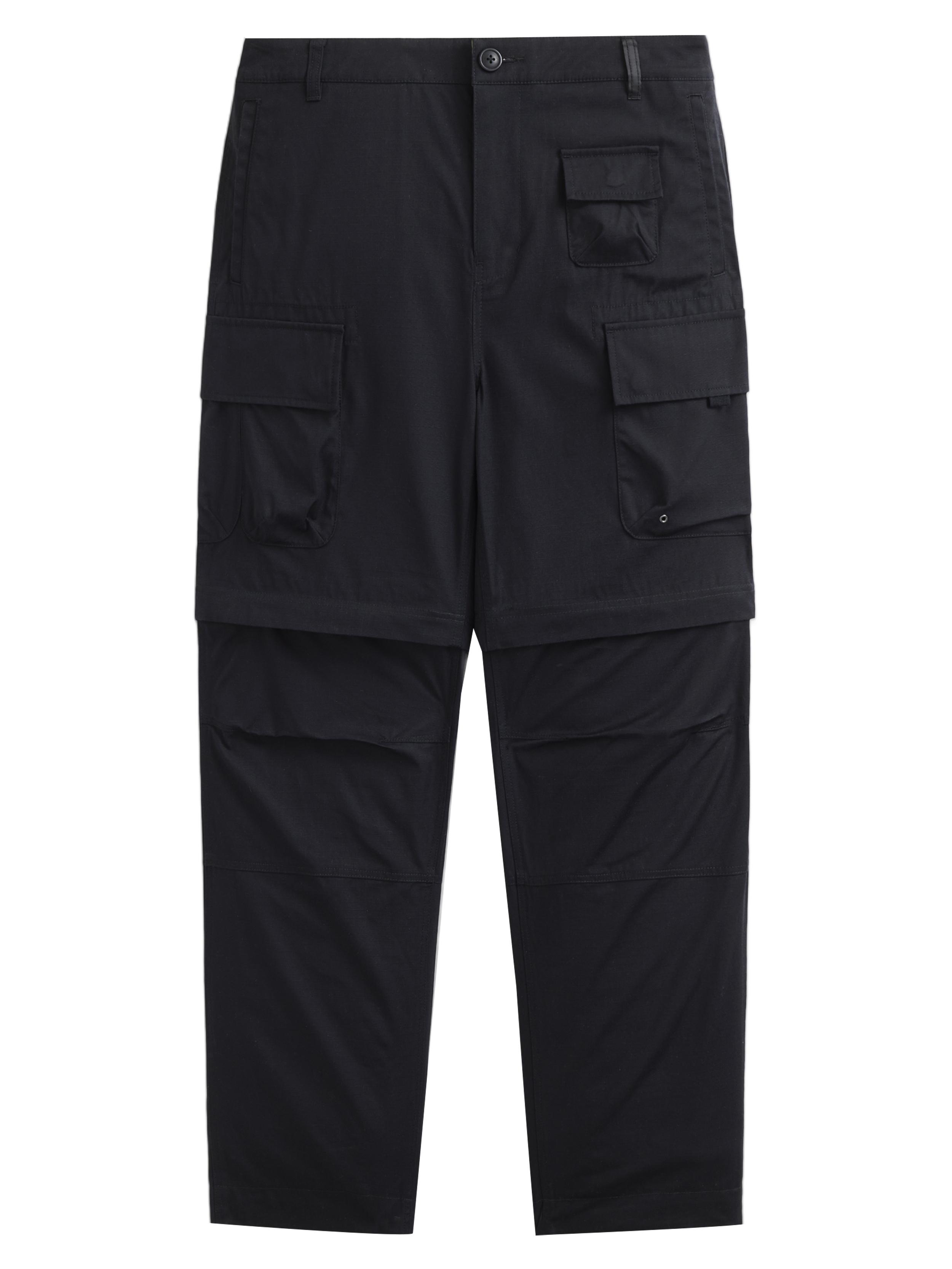 Alpha Industries Men's Cotton Convertible Cargo Pants - Black
