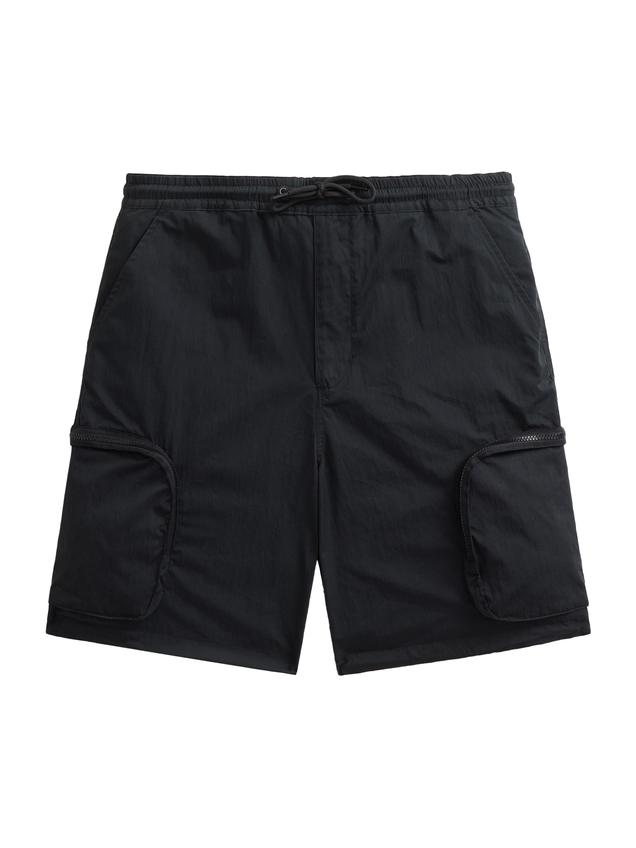 Alpha Industries Men's CWU 36/P Cotton-Blend Shorts - Black