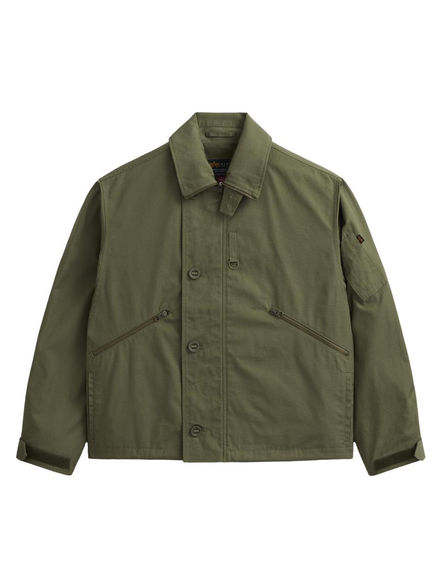 Alpha Industries Raf MK3 Mod Hooded Cotton-Blend Jacket
