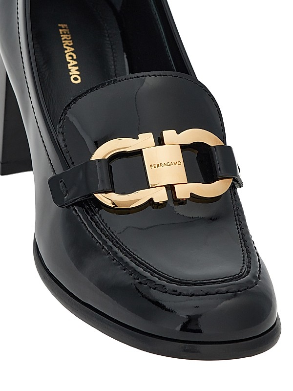 Shop FERRAGAMO Marlena 60MM Patent Leather Pumps | Saks Shop FERRAGAMO Marlena 60MM Patent Leather Pumps | Saks