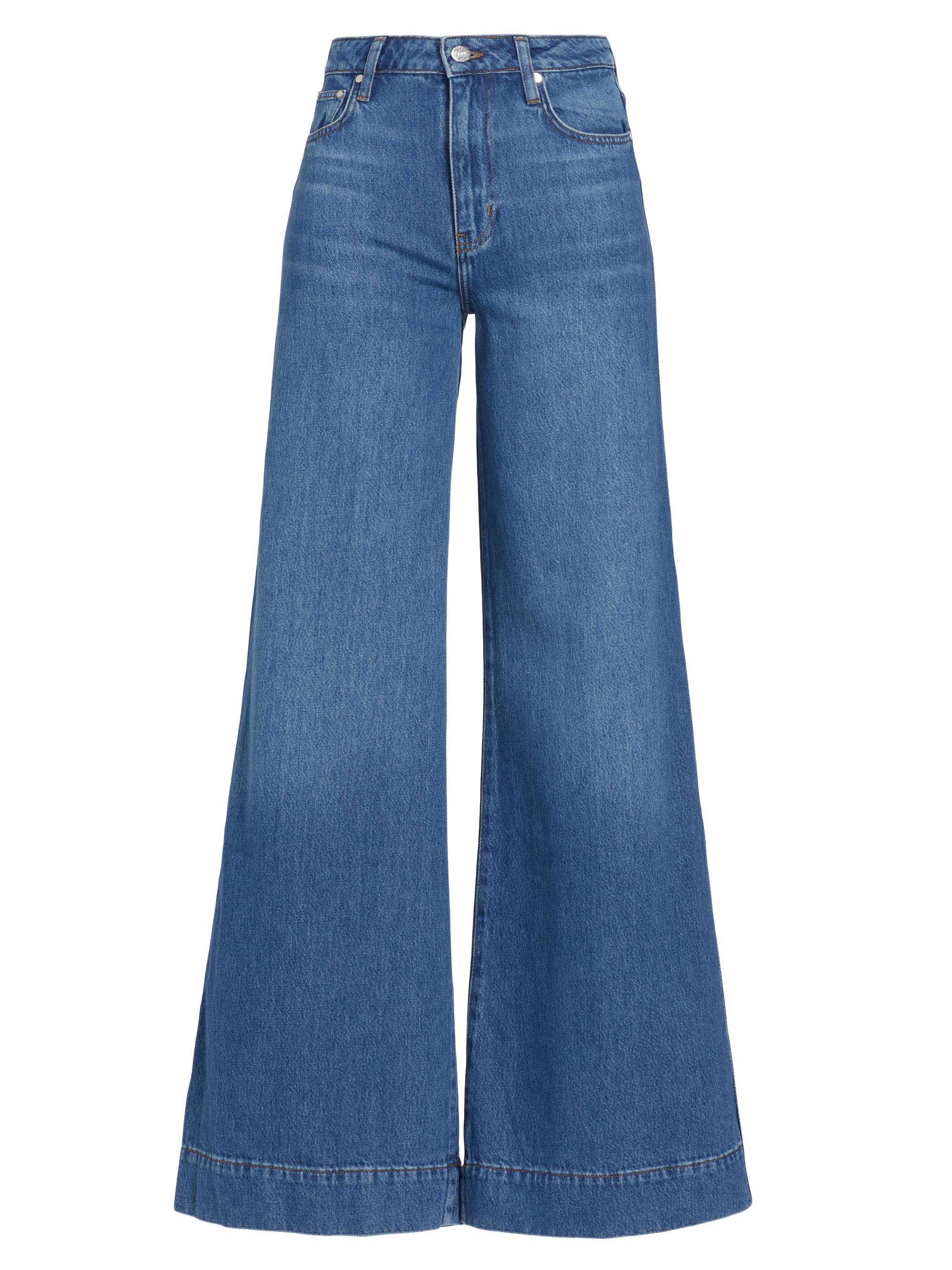 Derek Lam 10 Crosby Women's Coralie High-Rise Wide-Leg Jeans - Soho