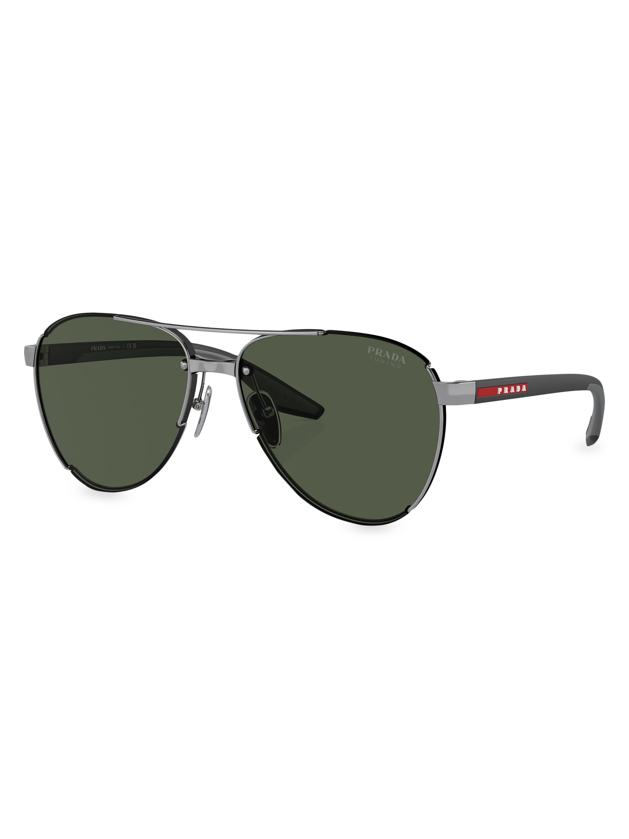 Prada Linea Rossa PS 54ZS 60MM Oval Sunglasses | Saks Fifth Avenue