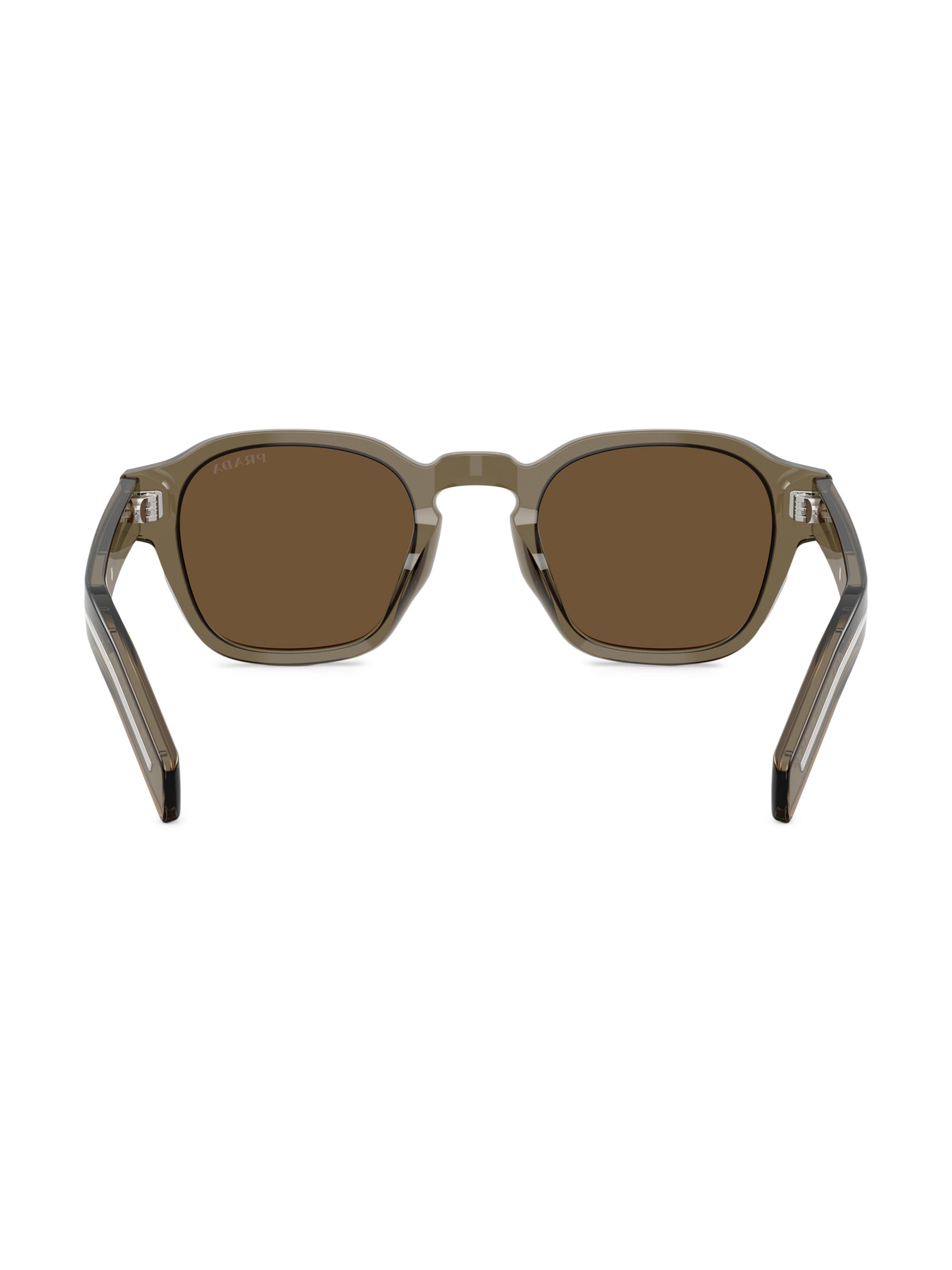 Prada 52MM Round Sunglasses | Saks Fifth Avenue