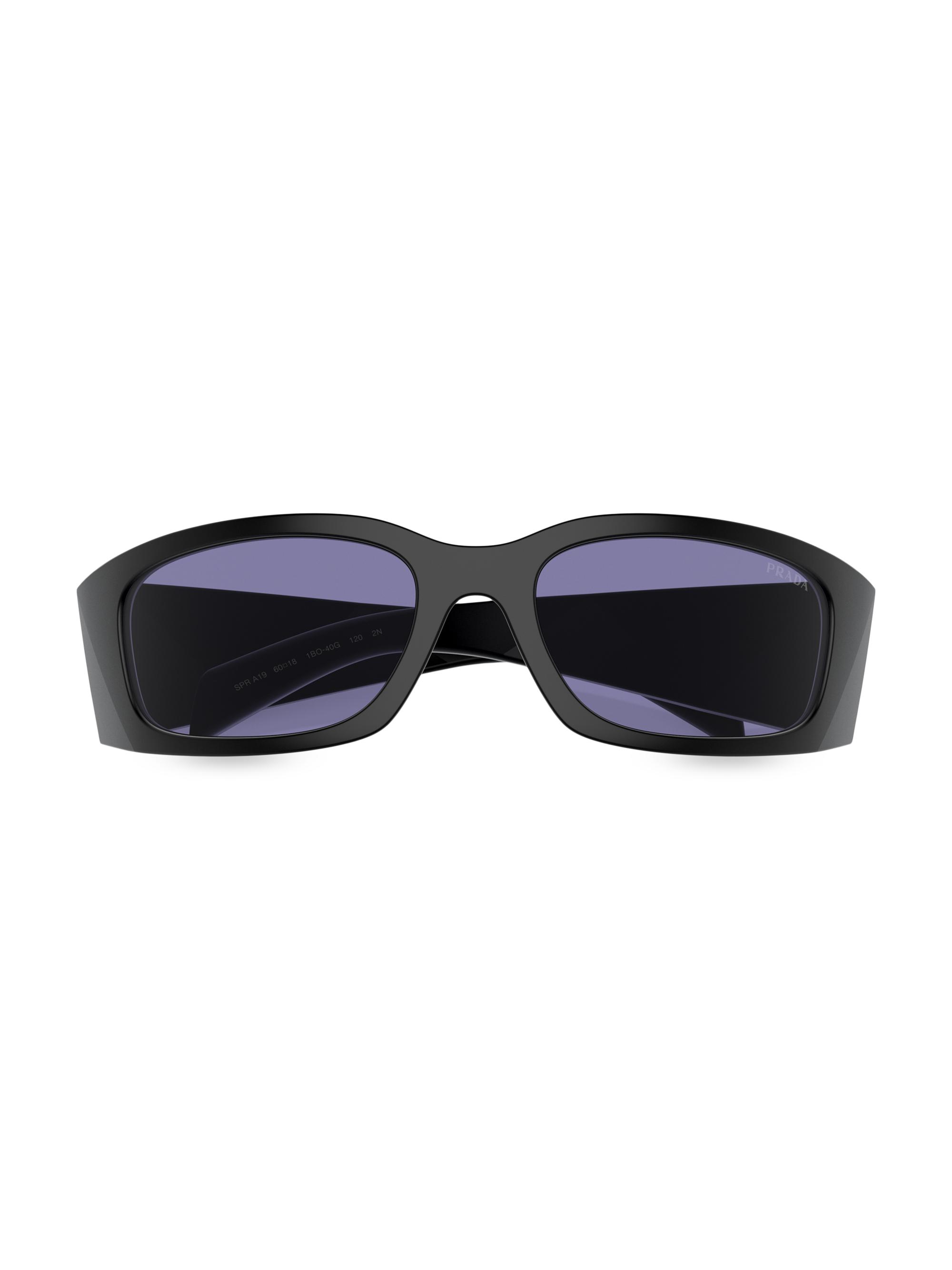 山崎PRADA Prada 60MM Butterfly Sunglasses | Saks Fifth Avenue