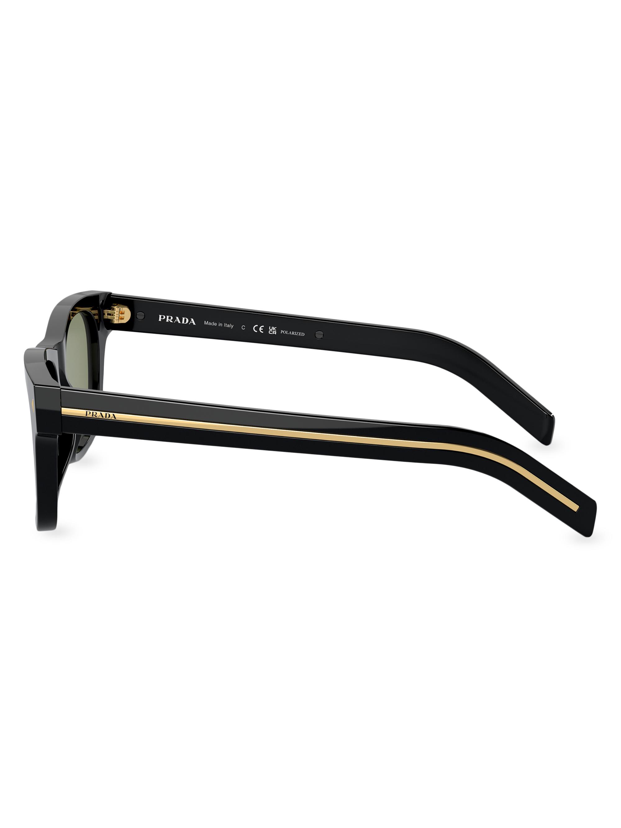 Prada 51MM Rectangular Sunglasses | Saks Fifth Avenue