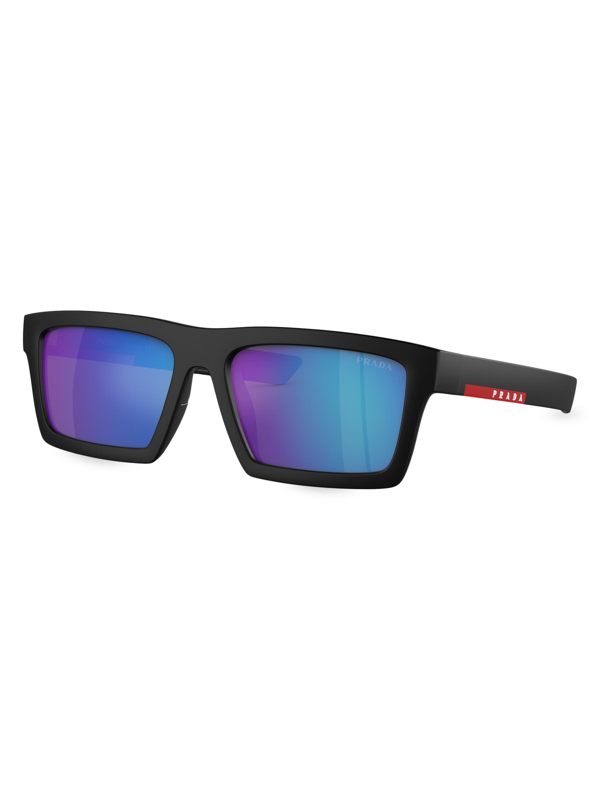 55MM Rectangular Sunglasses