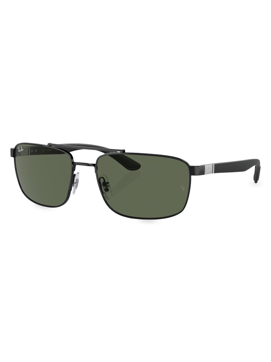 Ray-Ban RB3737 60MM Rectangular Sunglasses | Saks Fifth Avenue