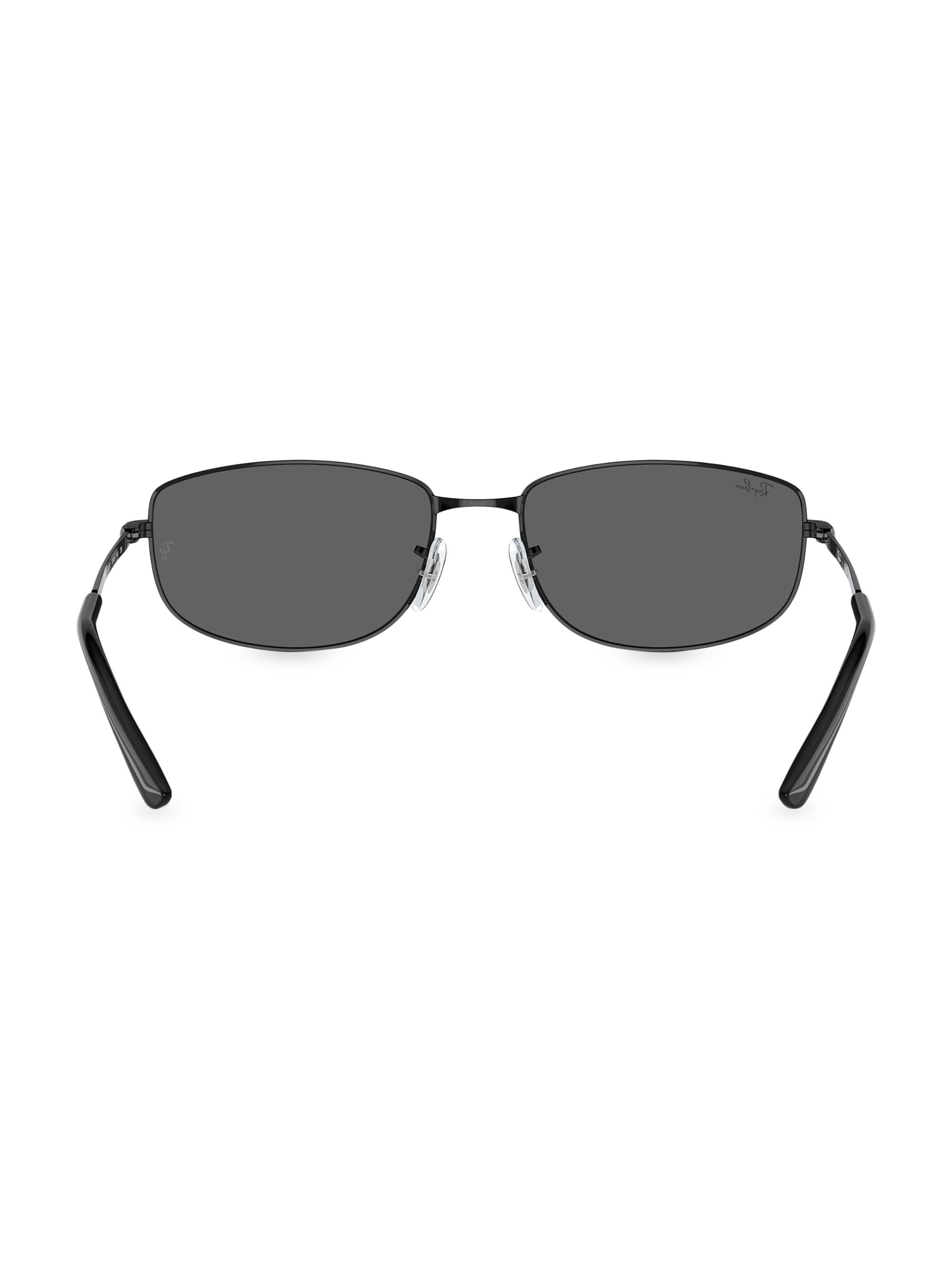 Ray-Ban RB3732 59MM Rectangular Sunglasses | Saks Fifth Avenue