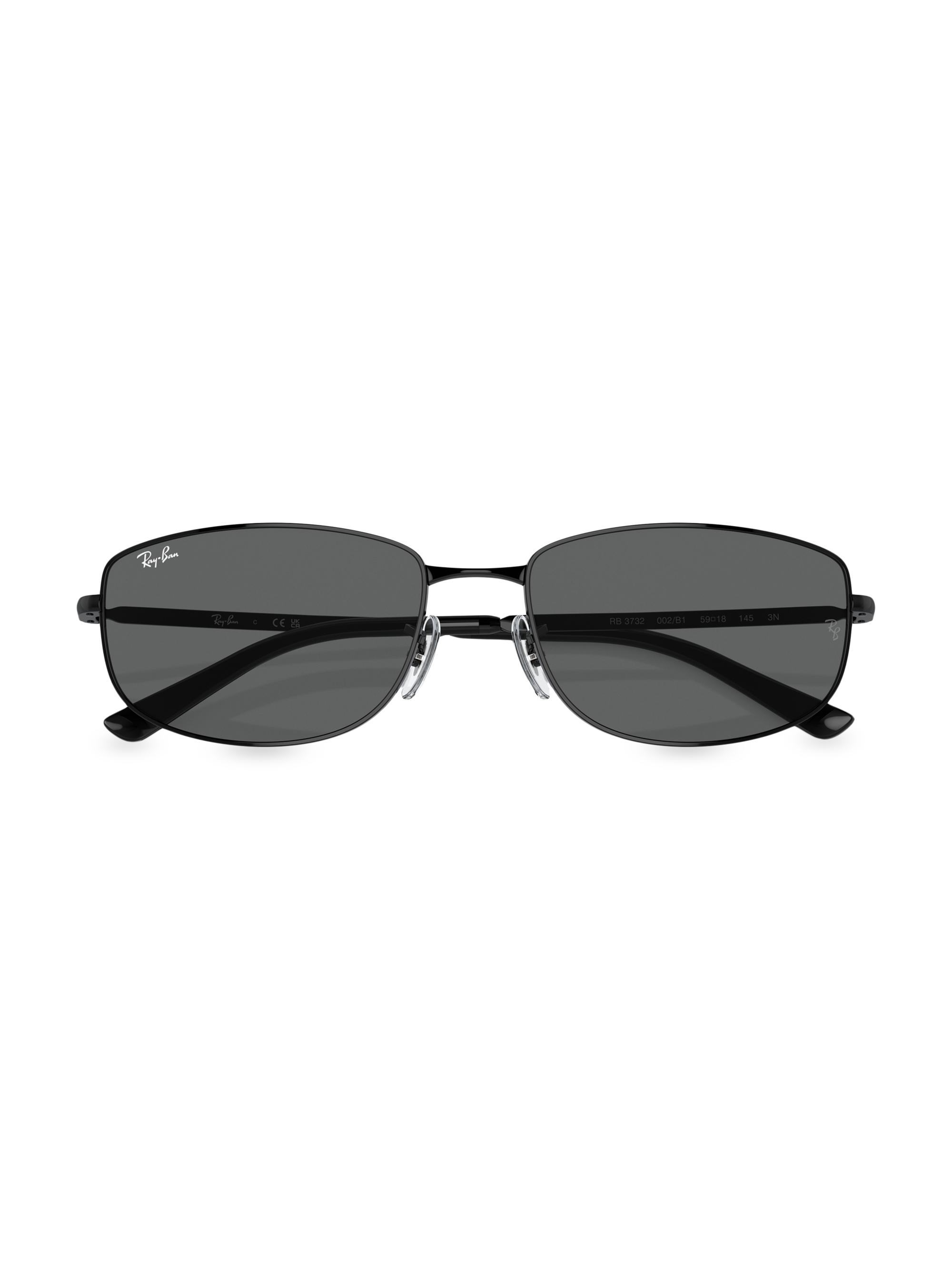Ray-Ban RB3732 59MM Rectangular Sunglasses | Saks Fifth Avenue