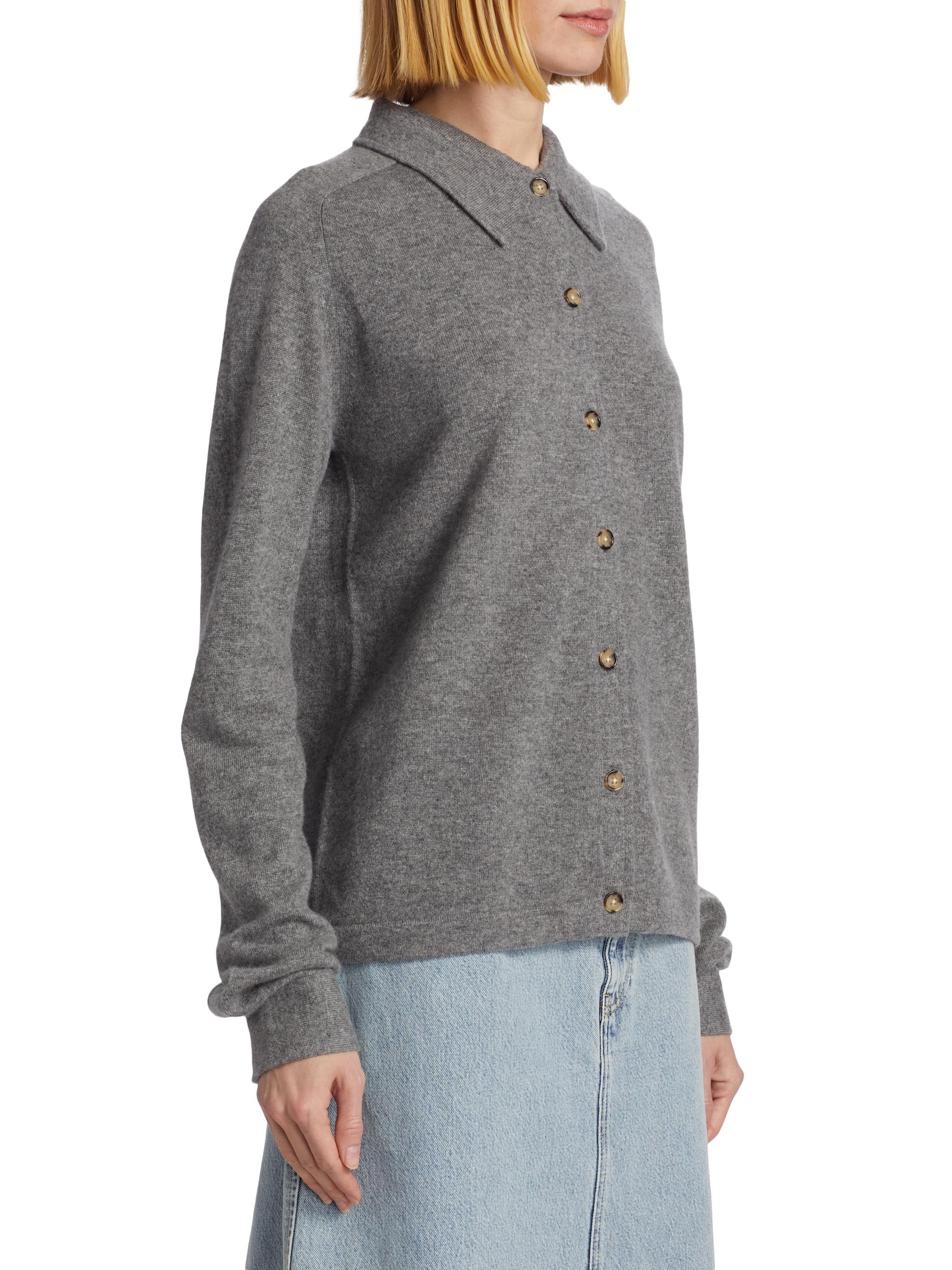 Toteme Cashmere Raglan-Sleeve Cardigan | Saks Fifth Avenue
