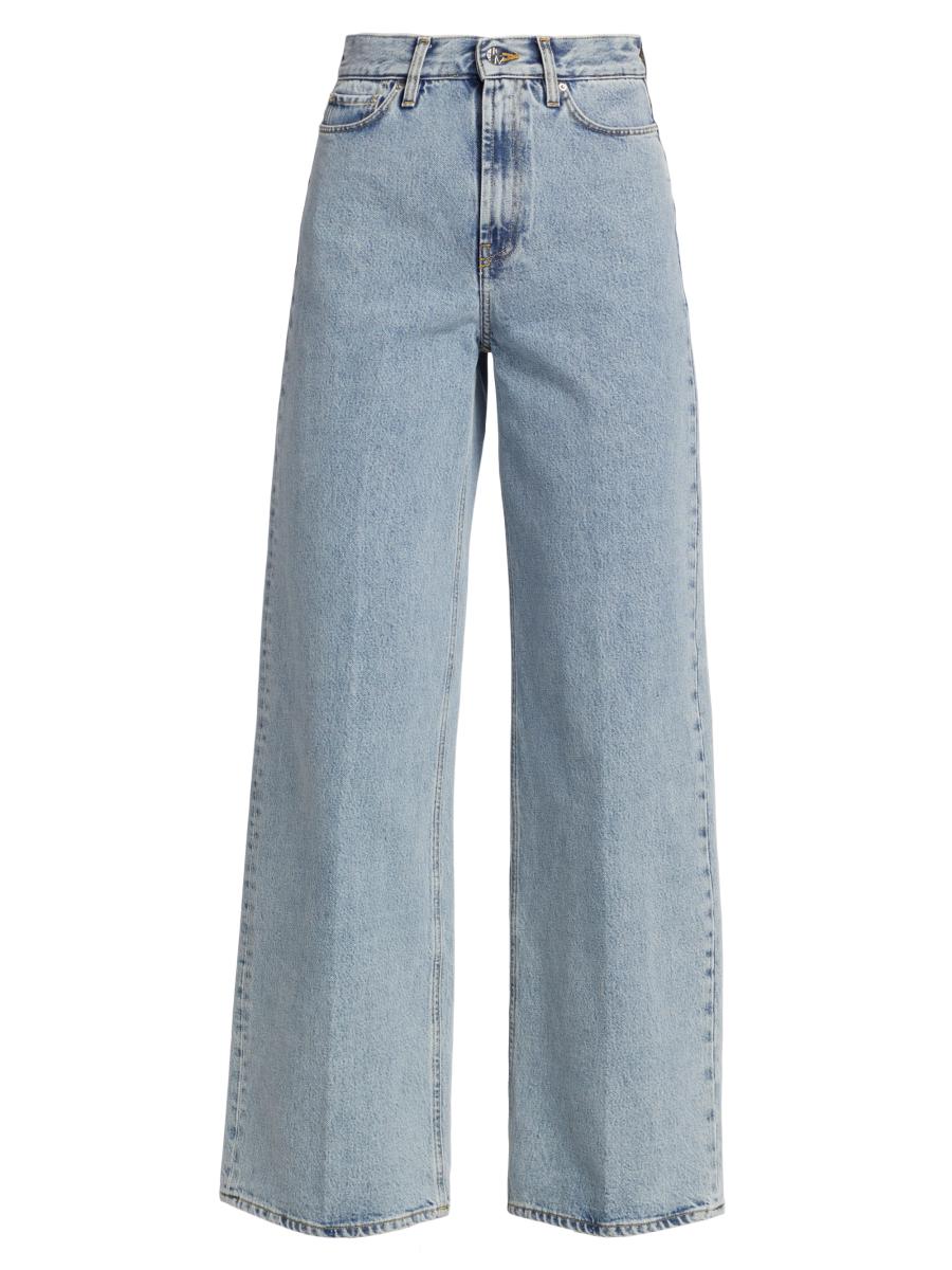 Toteme High-Rise Wide-Leg Jeans | Saks Fifth Avenue
