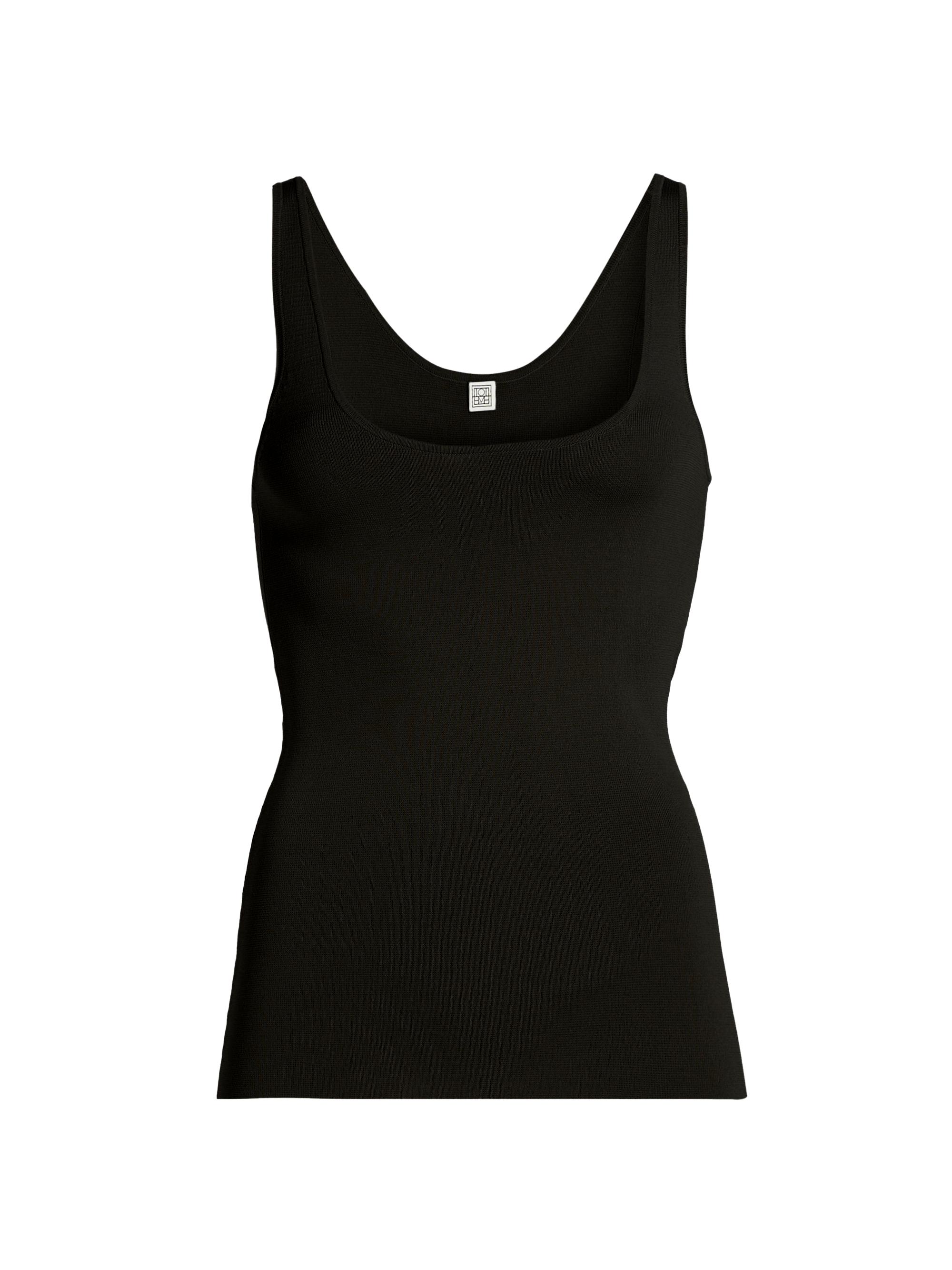 Toteme Women's Compact Jersey Tank - Black