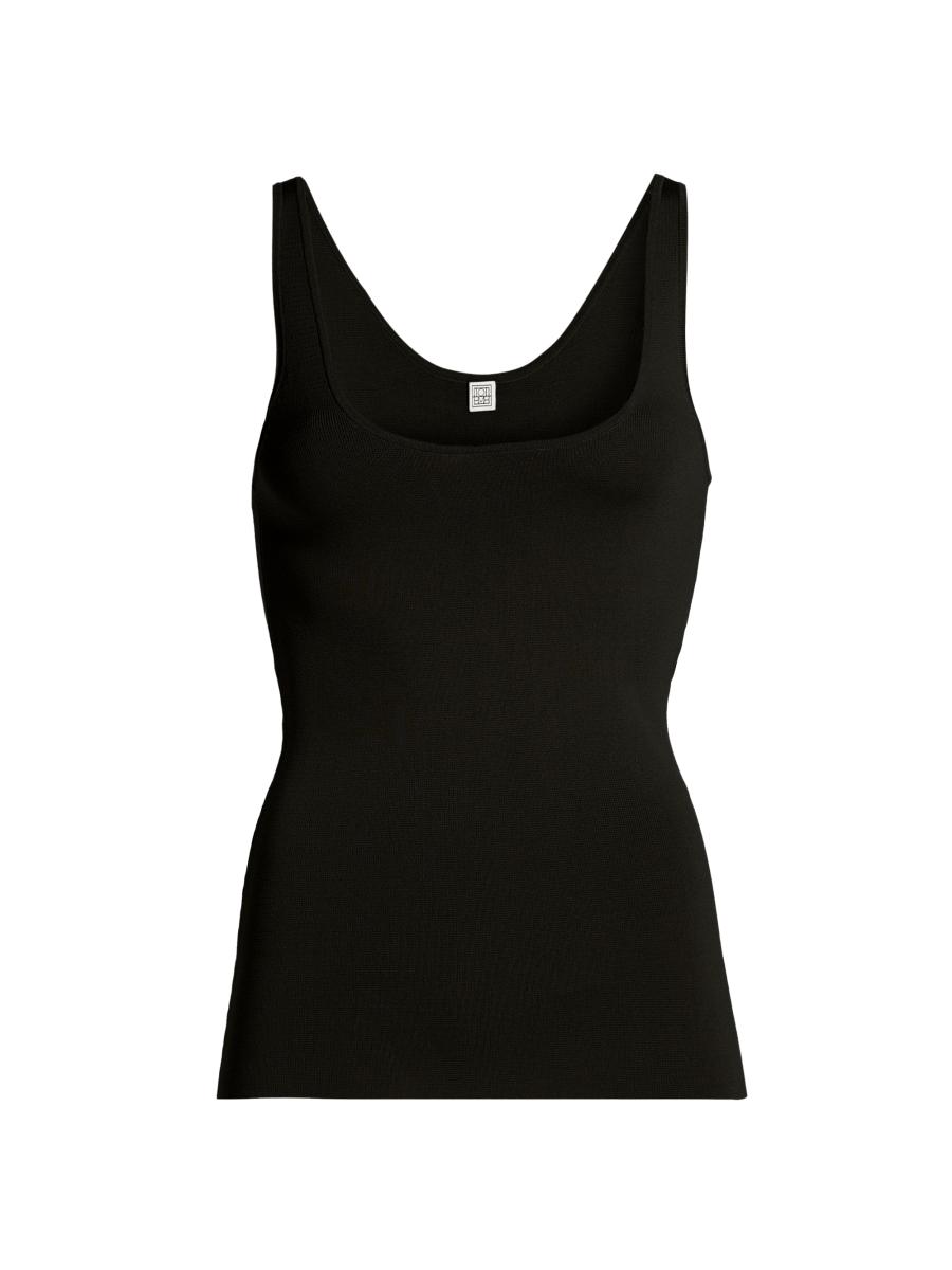 Totême Women's Compact Jersey Tank In Black